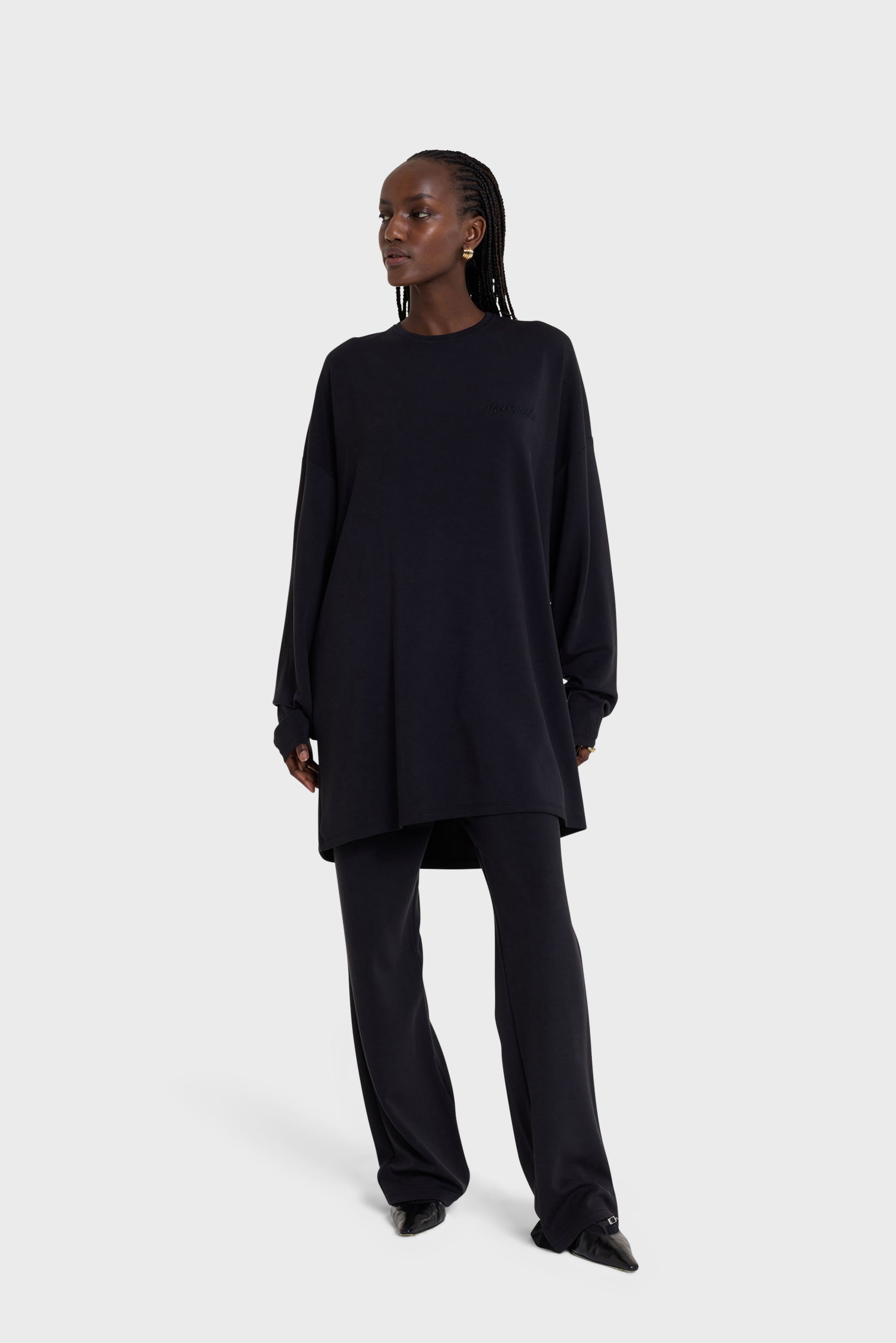 Haut à manches longues | Noir