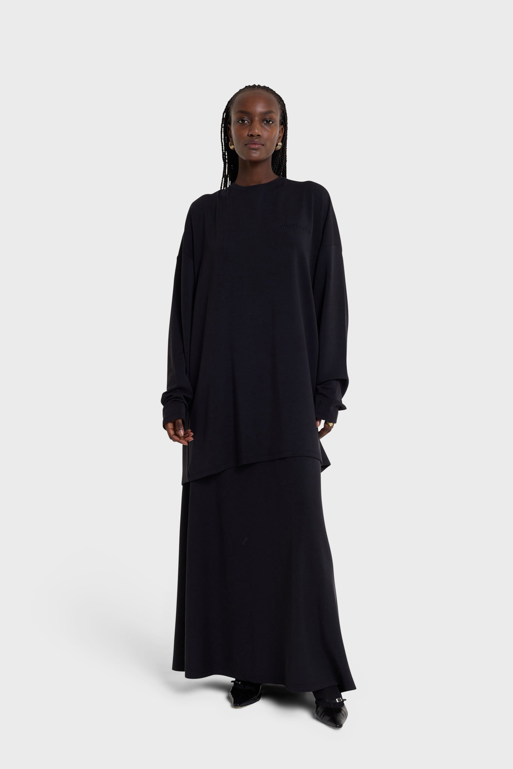 Haut à manches longues | Noir