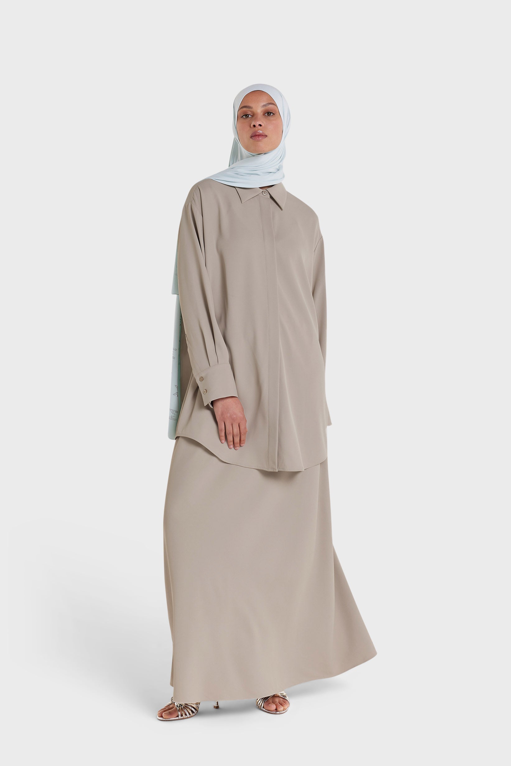 Chemise surdimensionnée | Cachemire