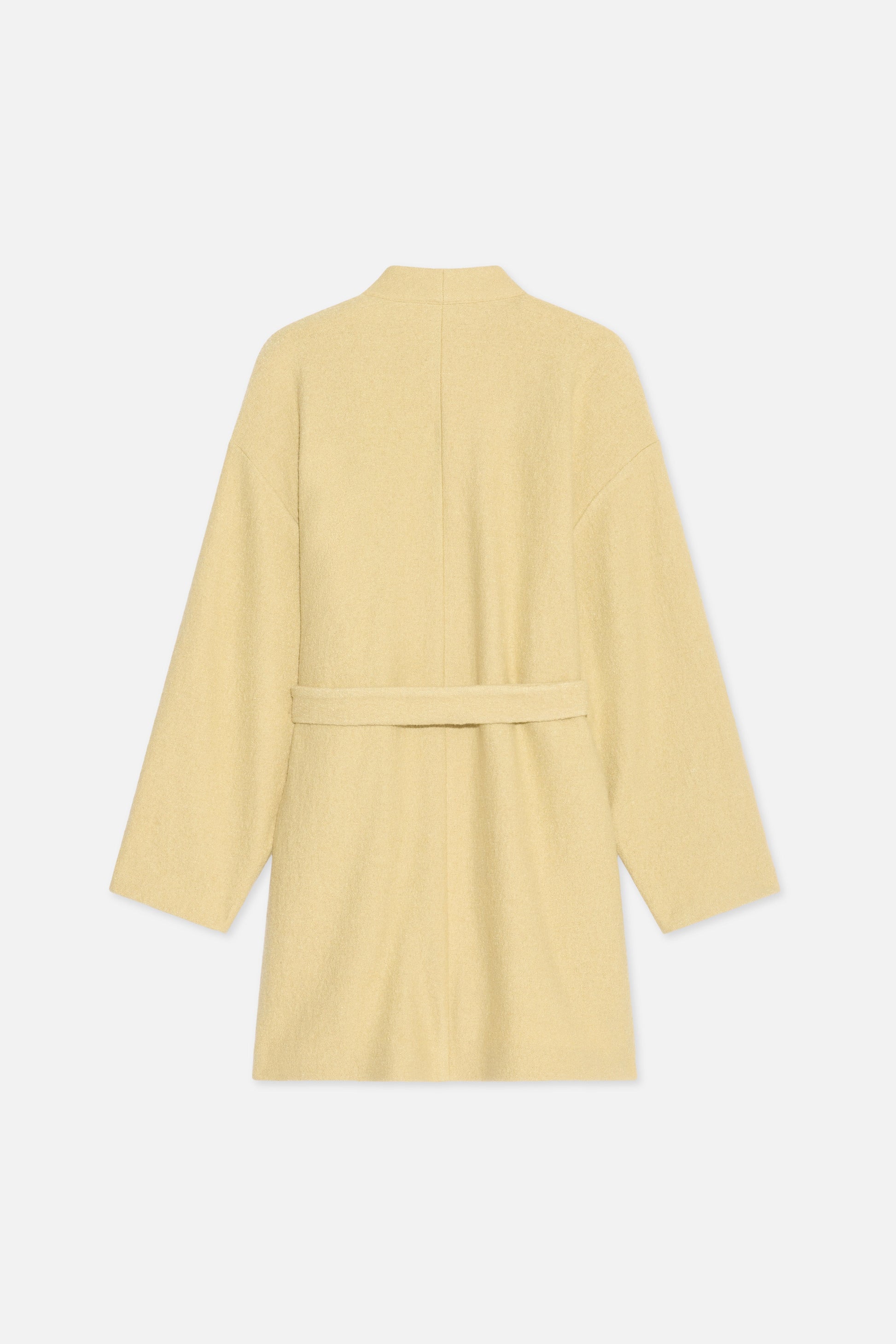 Veste en jersey bouclé | Miel Blanc