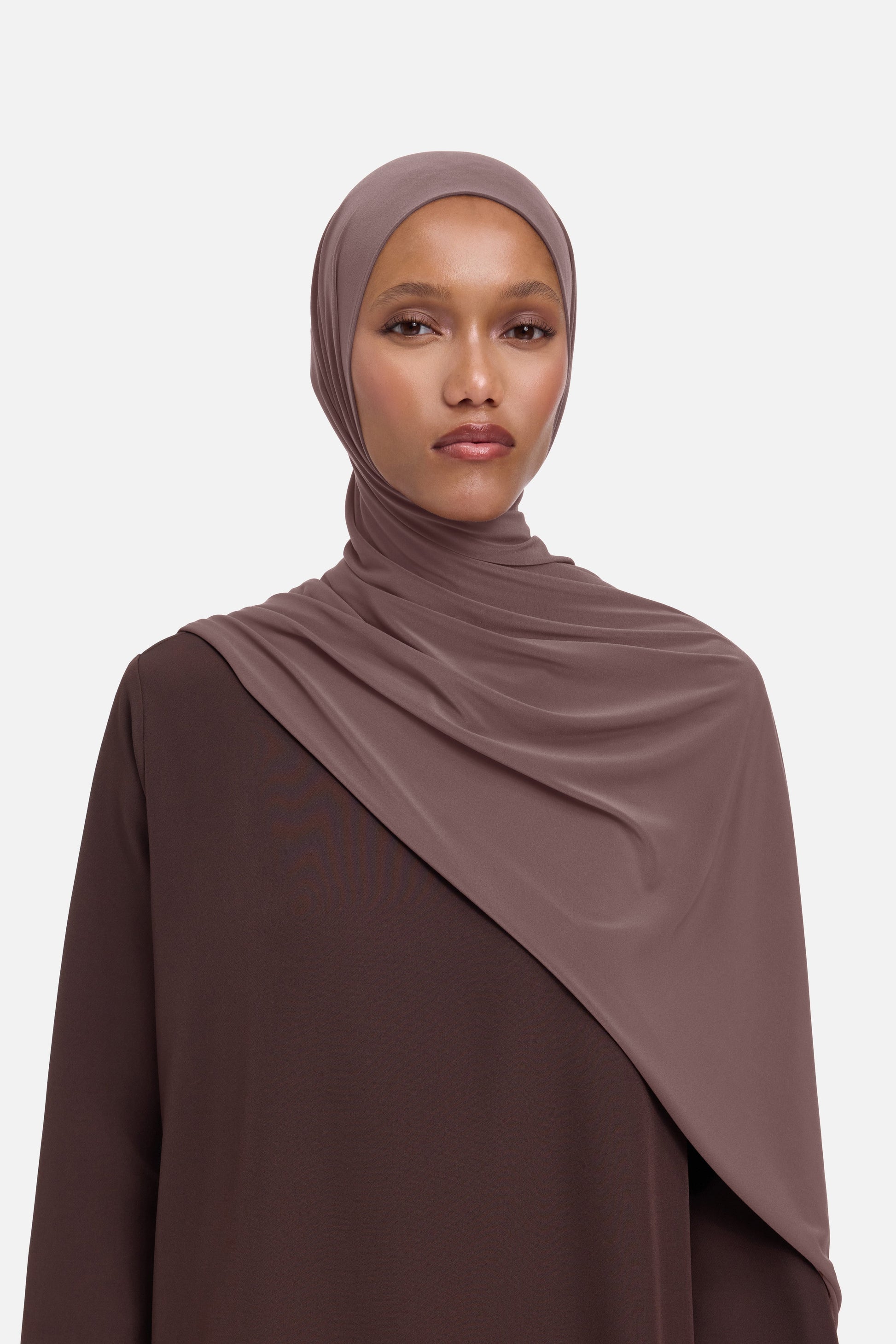 Écharpe en jersey respirant | Raisin rouge