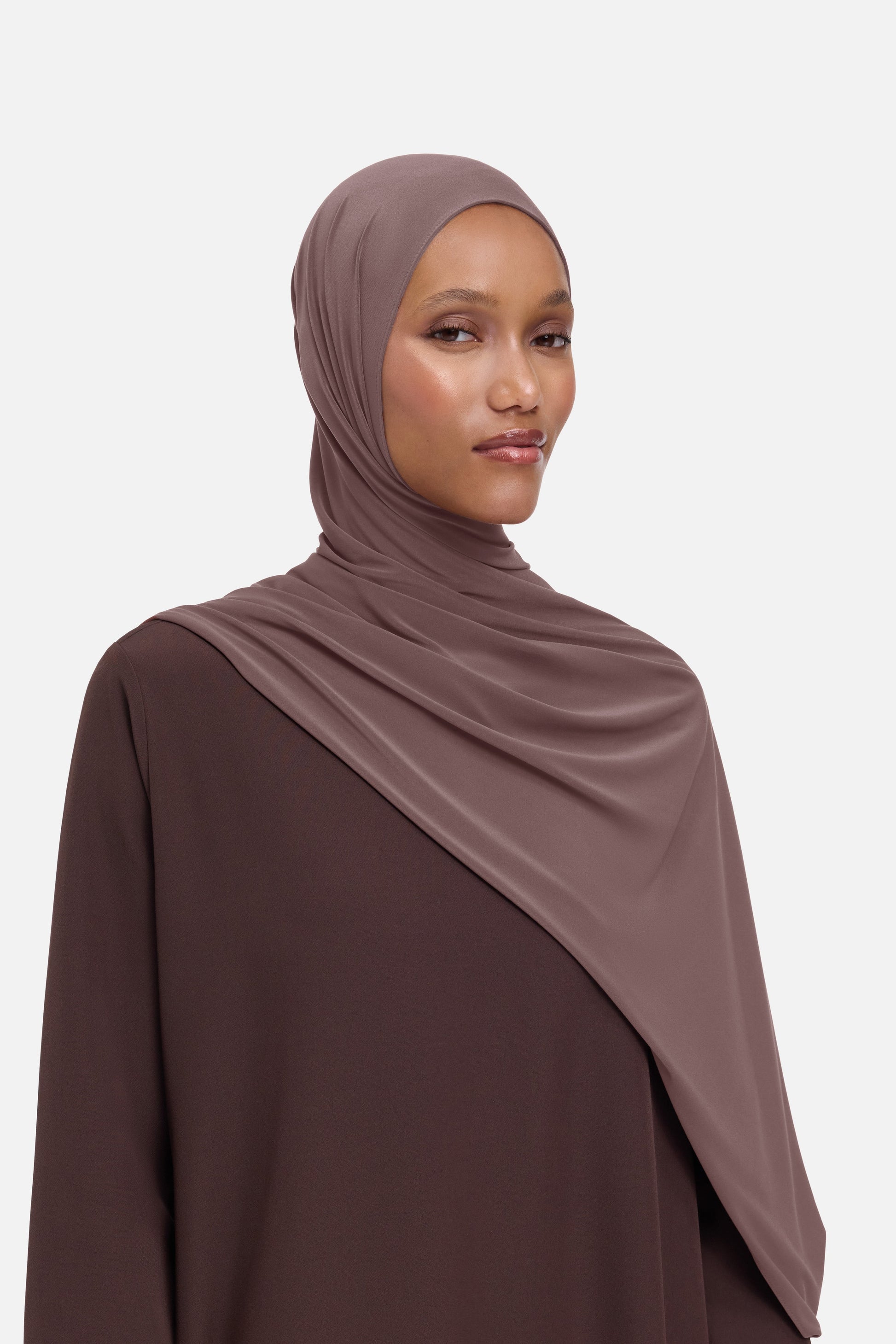 Écharpe en jersey respirant | Raisin rouge