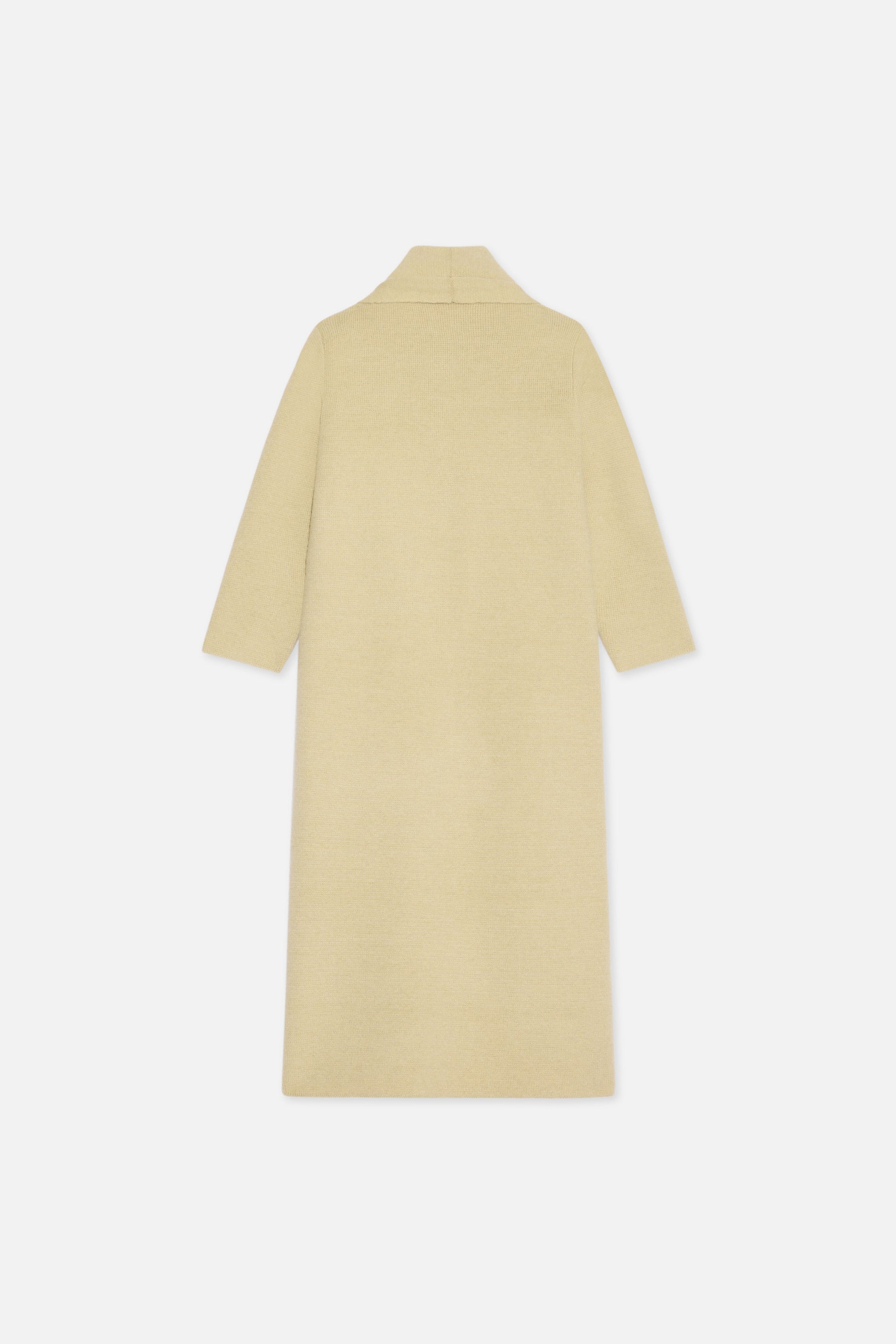 Abaya en tricot brossé | Argile du désert