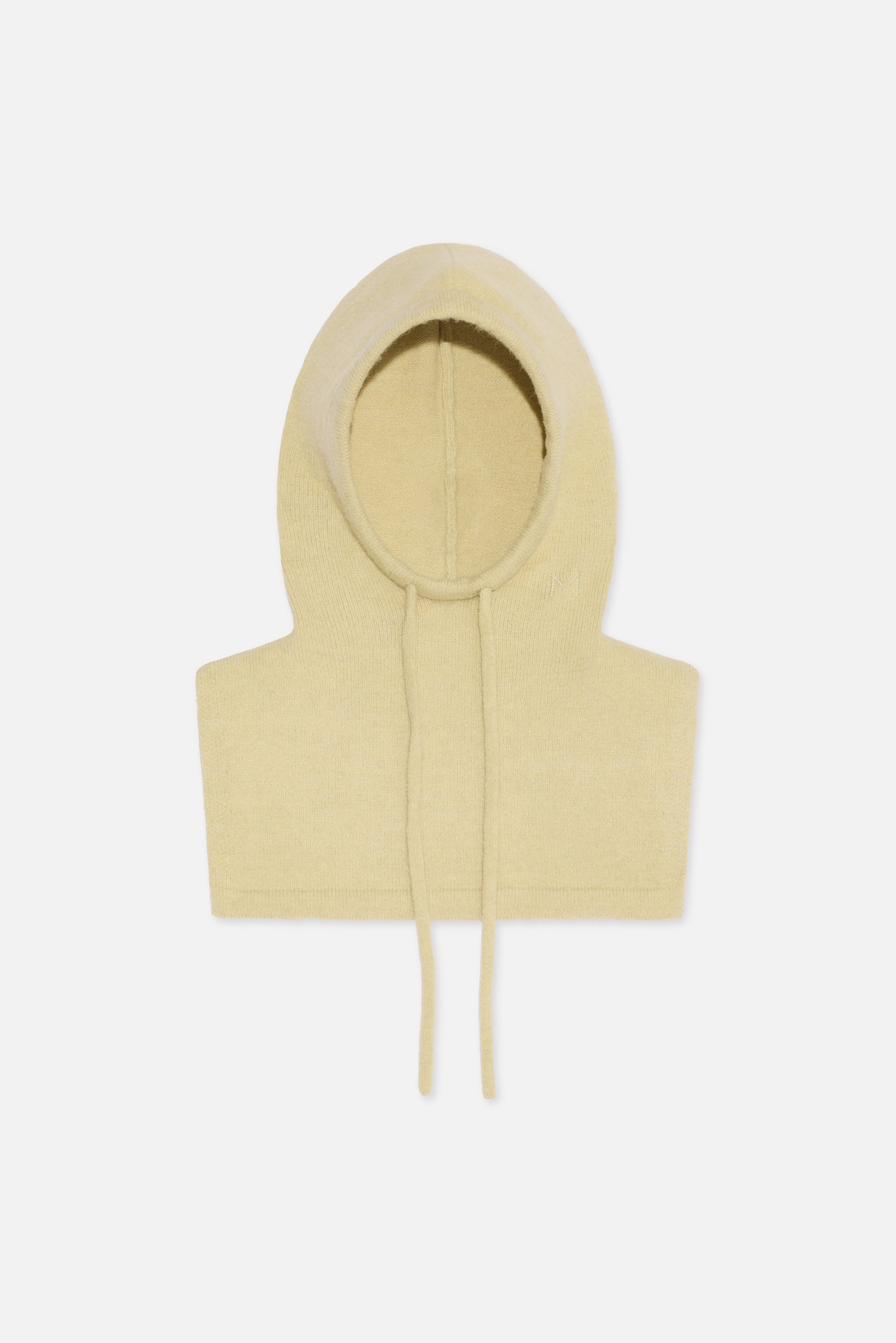 Cagoule en tricot brossé | Argile du désert