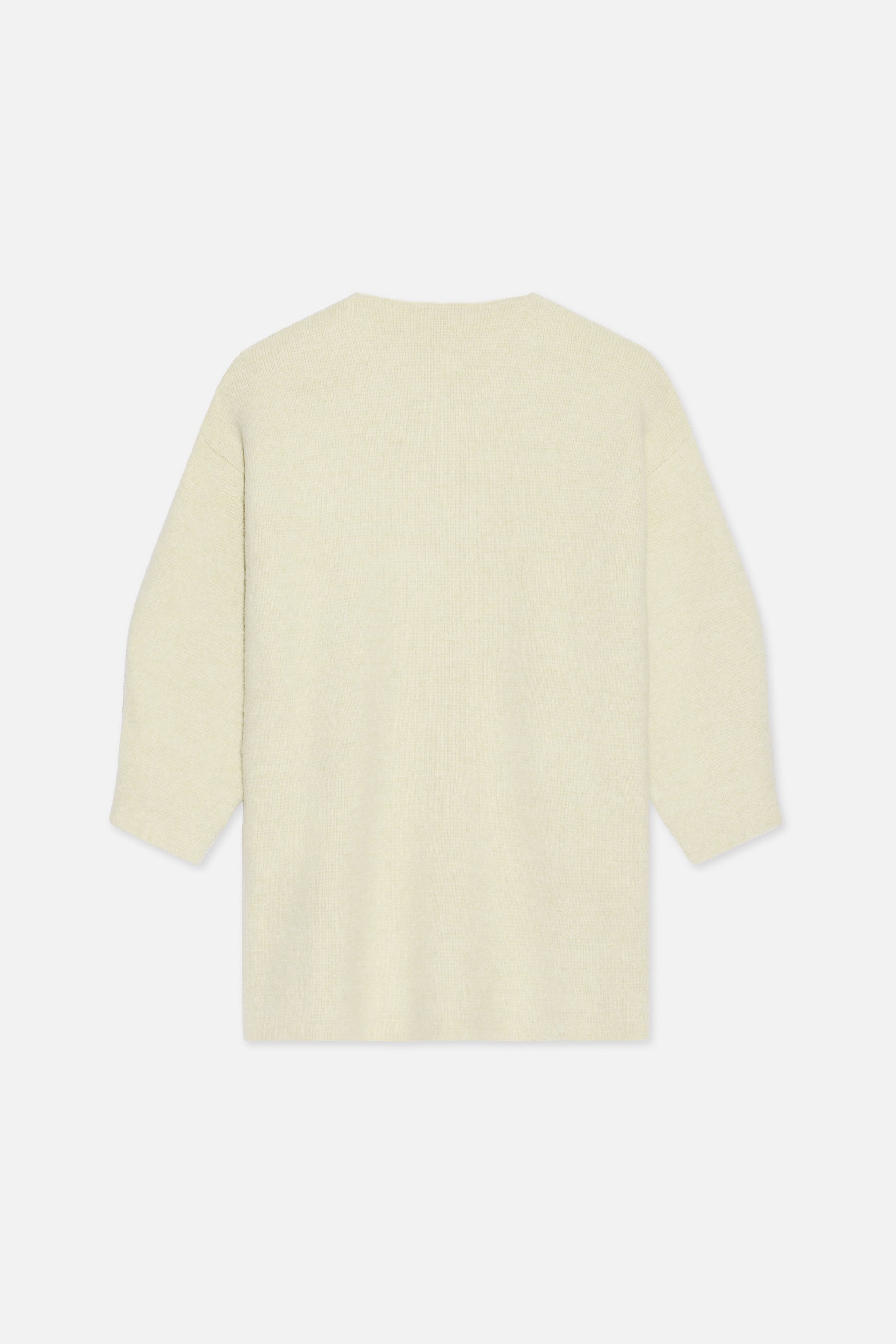 Pull en tricot brossé | Nuage Blanc