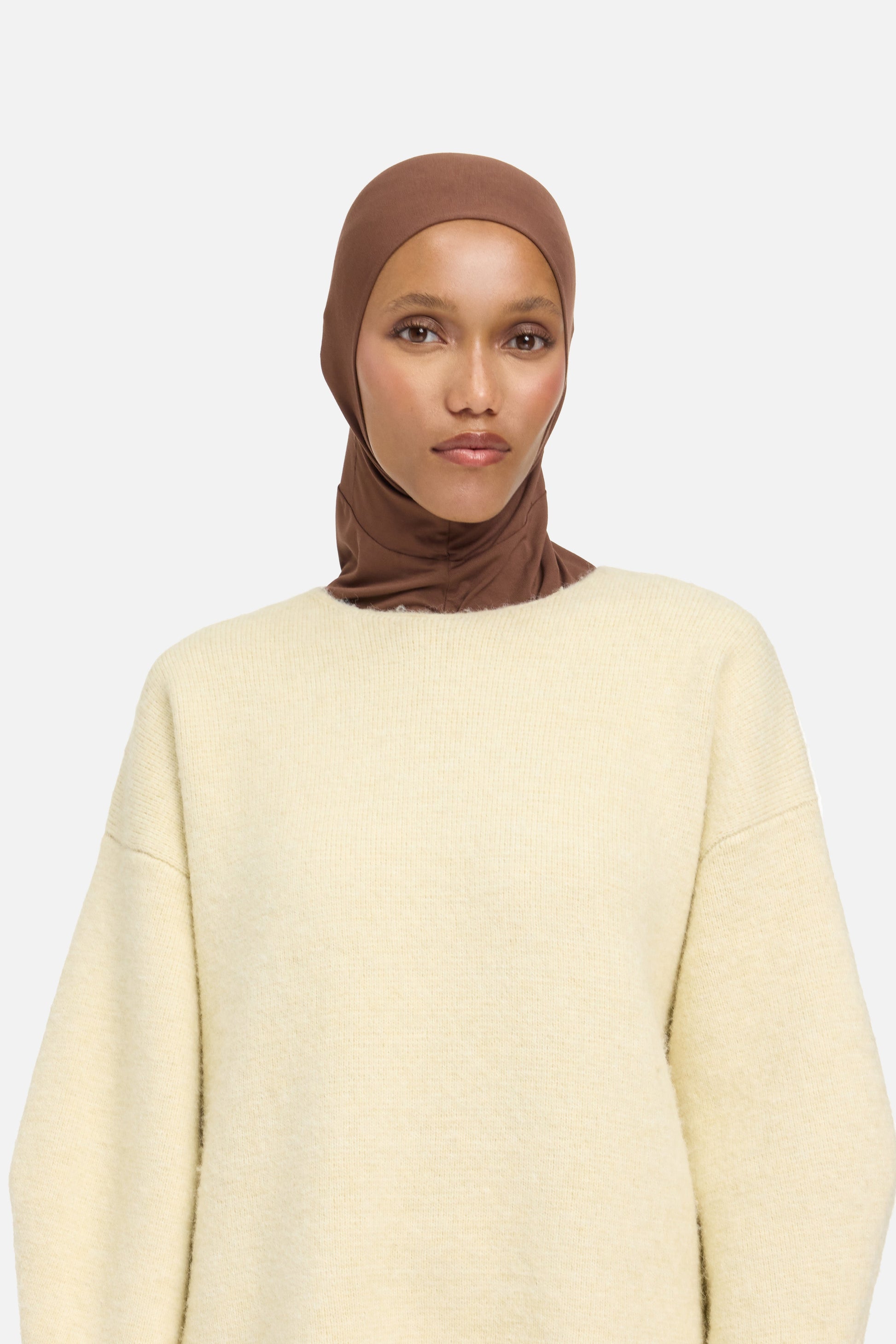 Sous-écharpe à couverture complète en bambou | Bois rouge