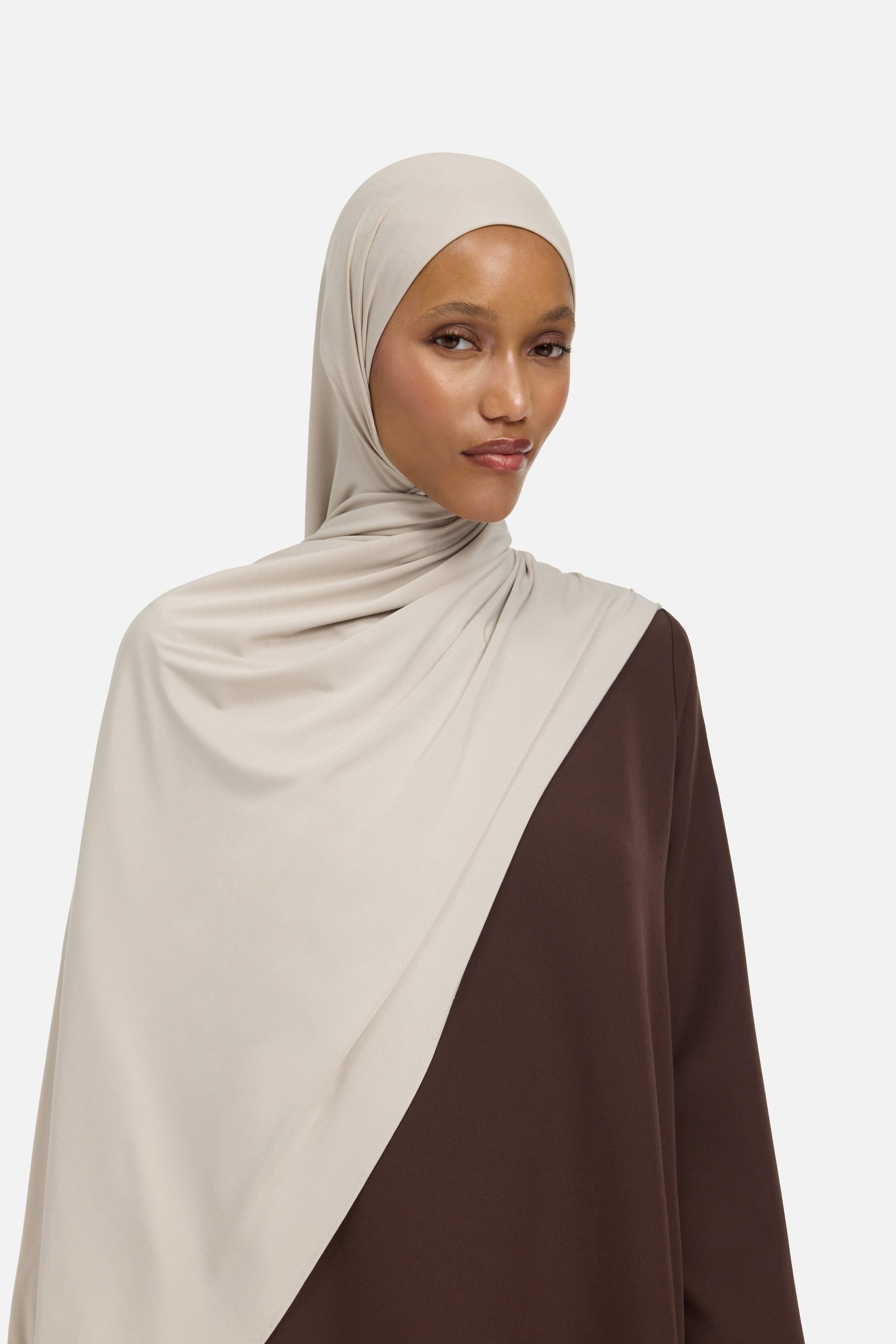 Écharpe en jersey de bambou | Os poussiéreux