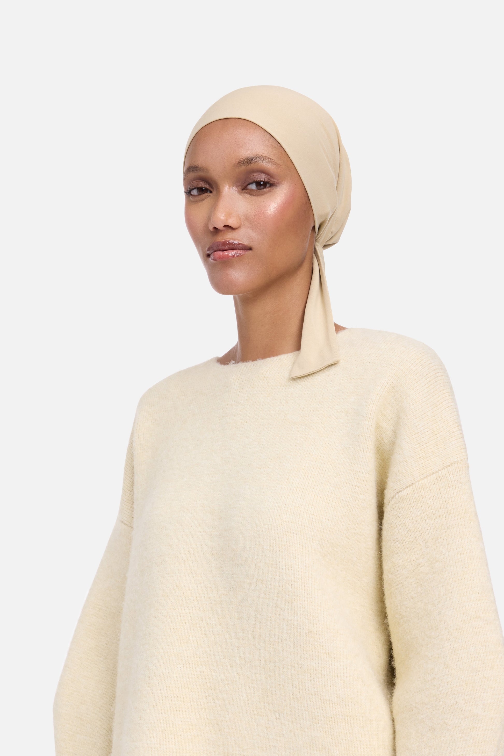 Sous-écharpe attachée en bambou | Argile du désert