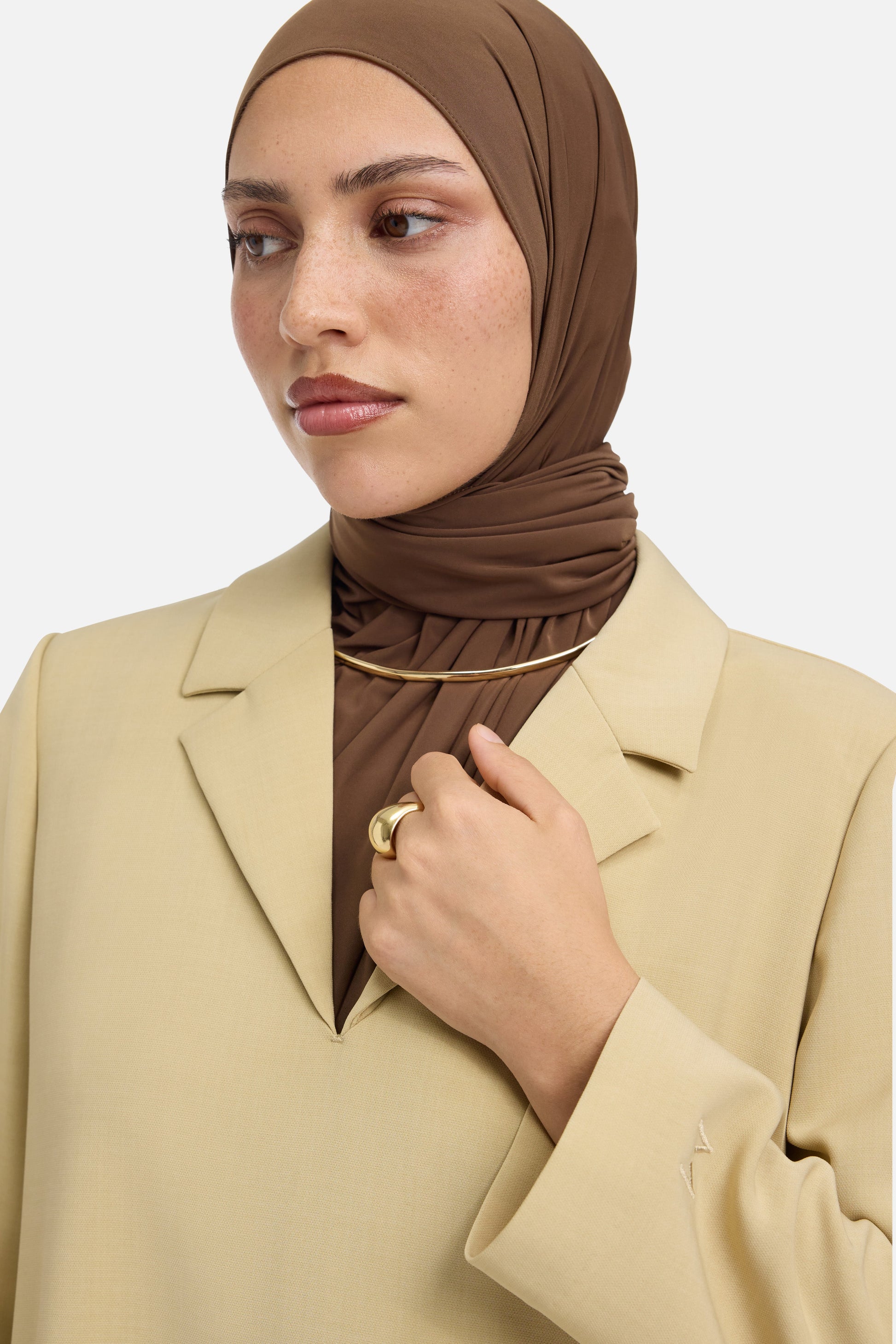 Robe blazer | Argile du désert