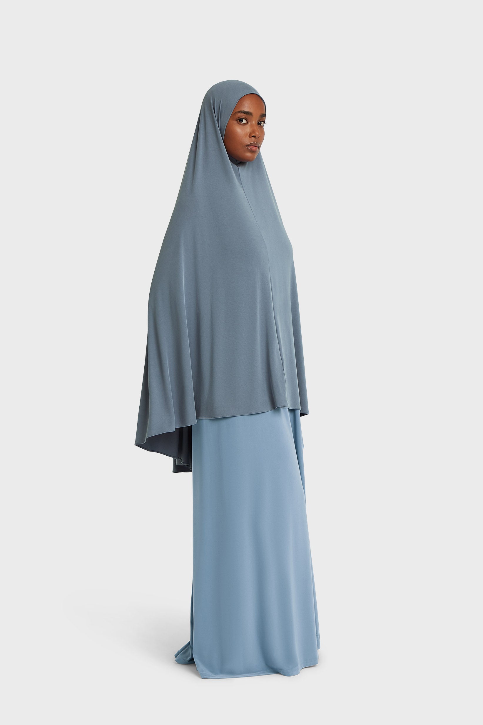 Khimaar respirant | Indigo poussiéreux