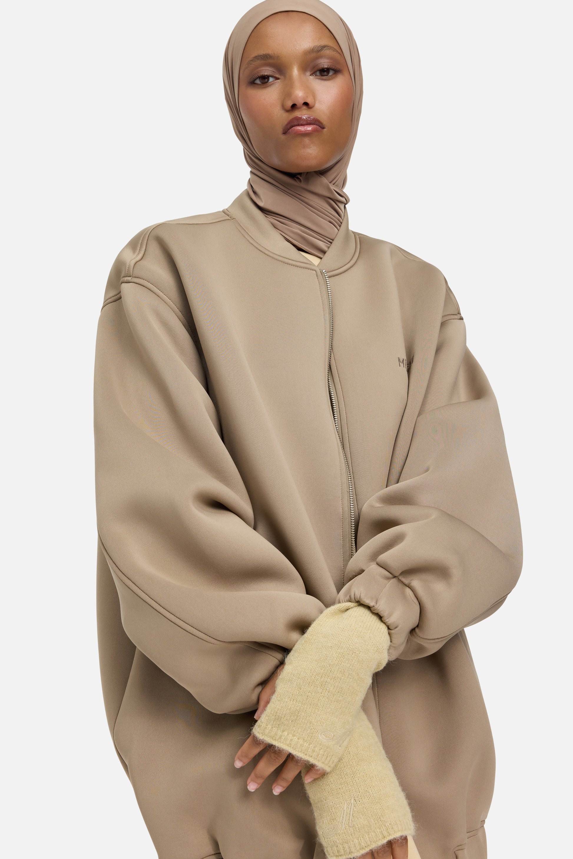 Gants en tricot brossé | Argile du désert