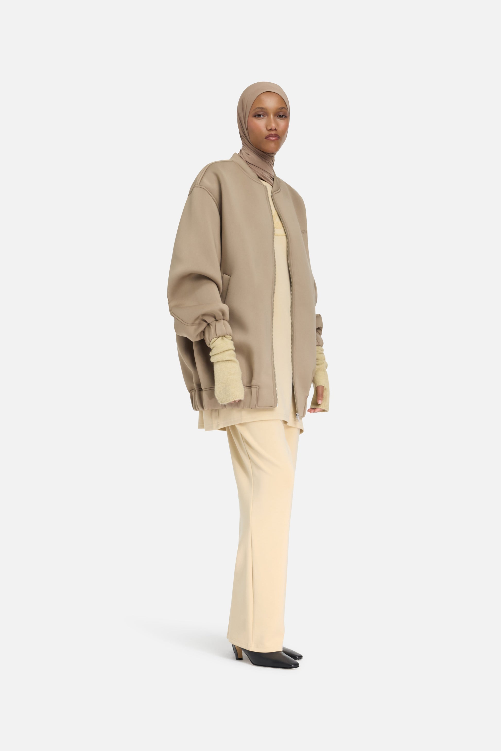 Gants en tricot brossé | Argile du désert