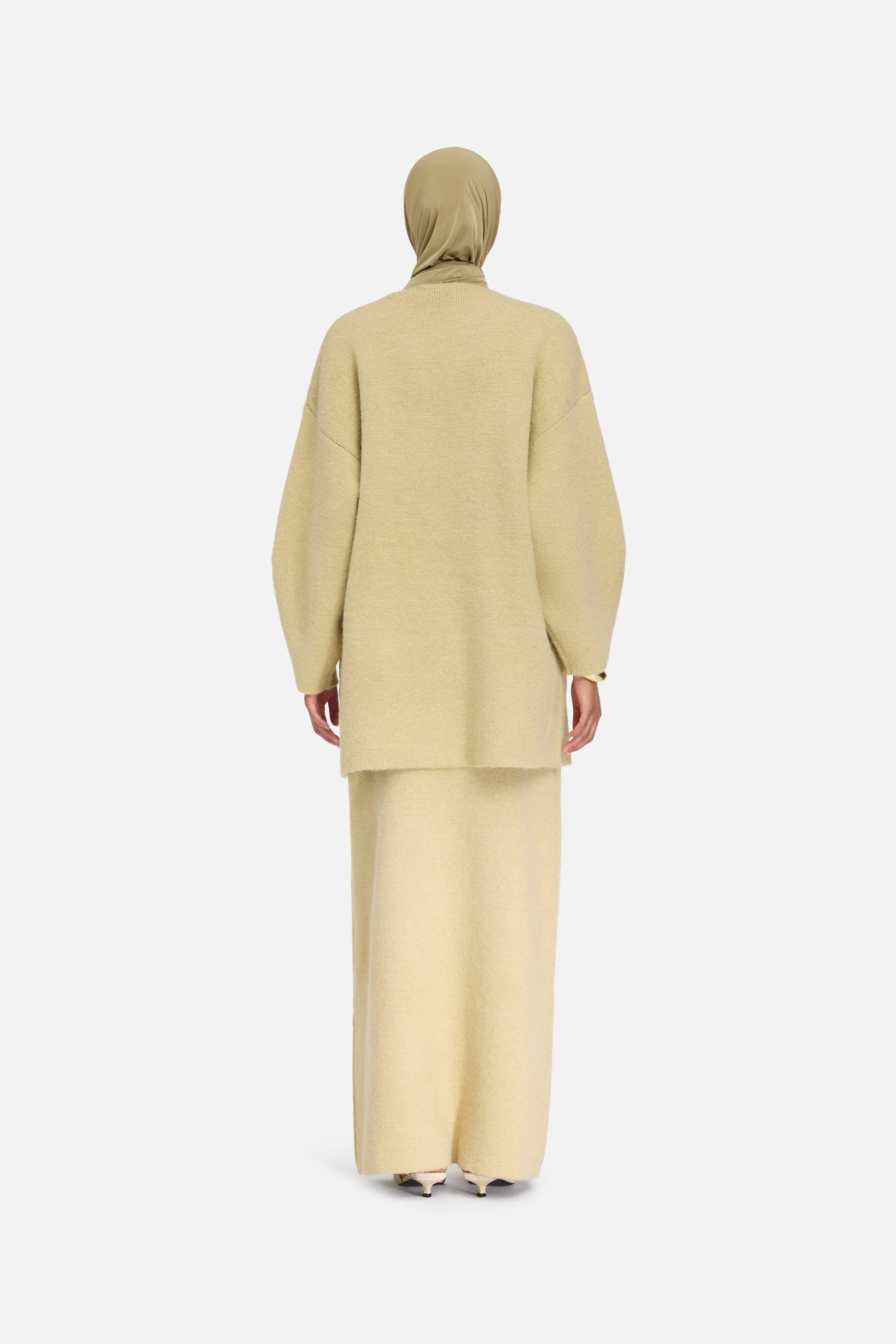 Pull en tricot brossé | Argile du désert