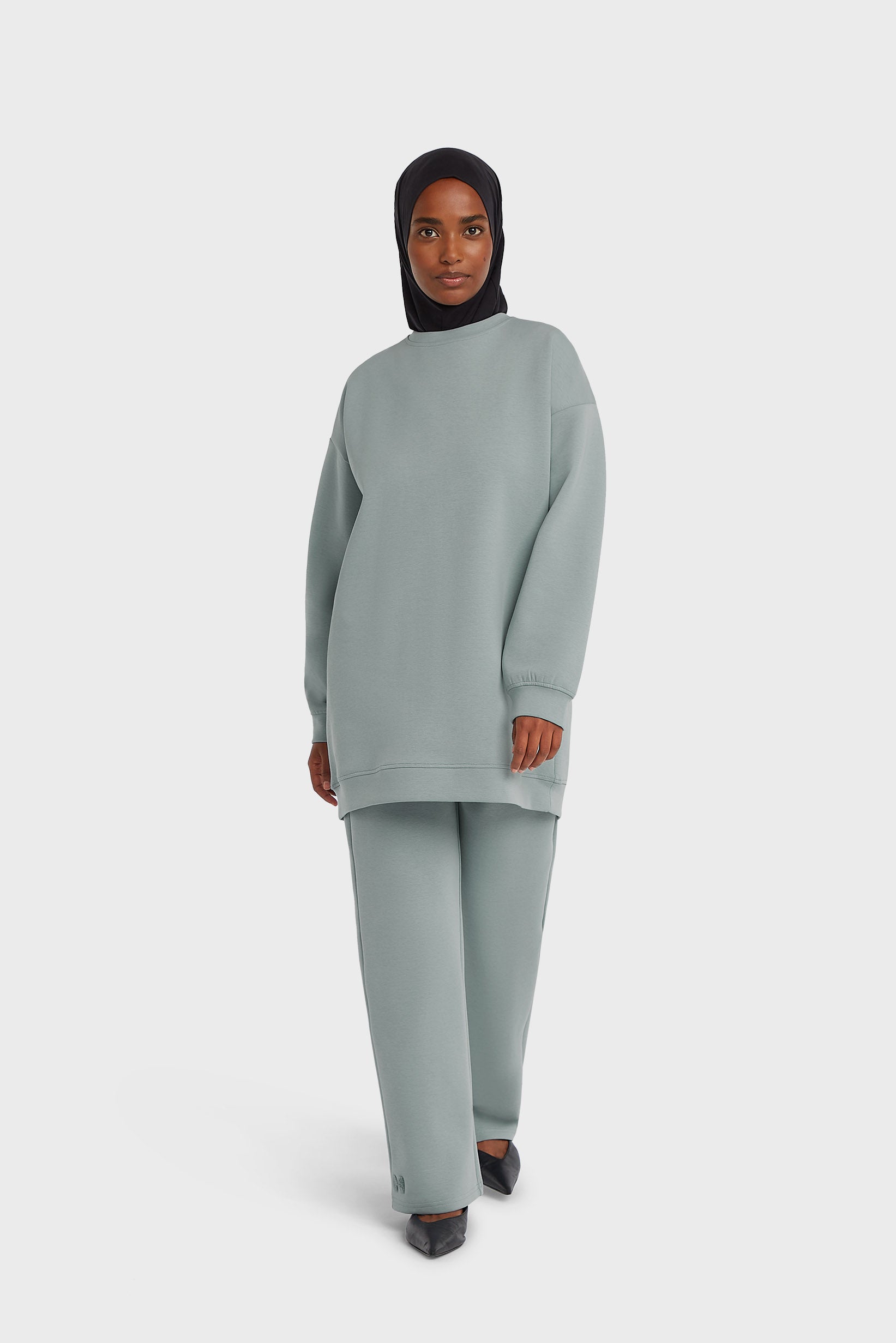 Pull confortable | Argent Bleu