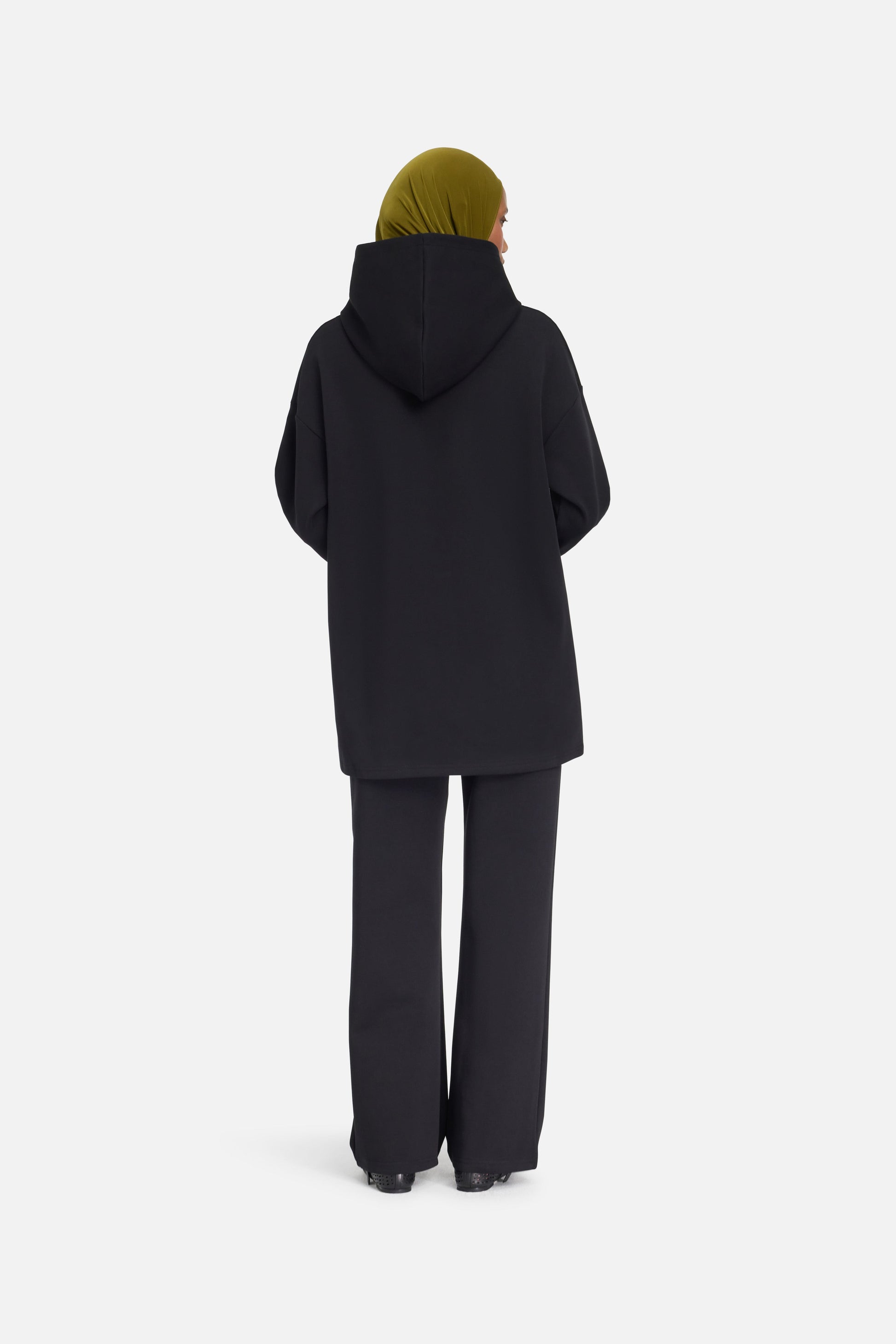 Sweat à capuche confortable | Noir