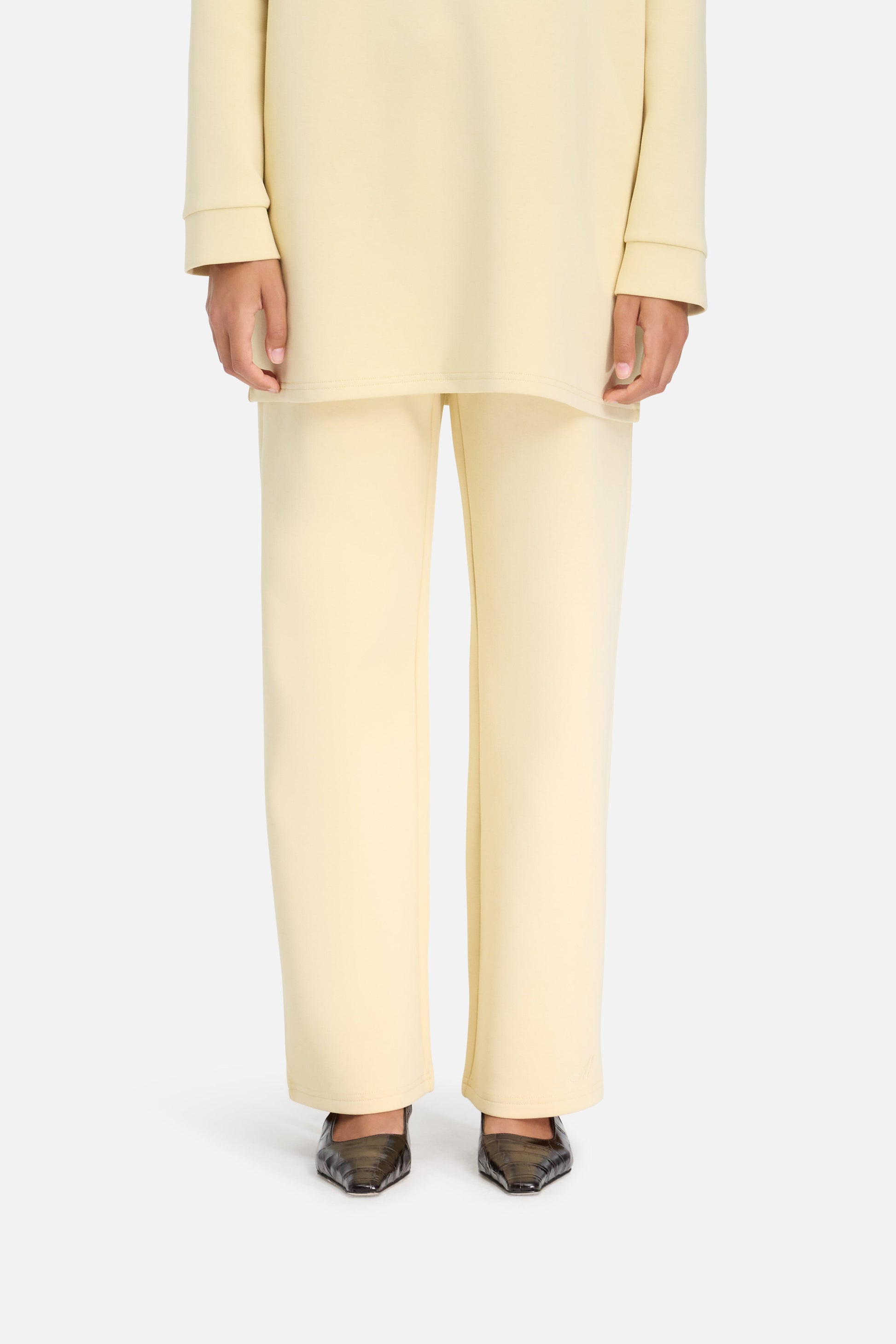 Pantalon confortable | Miel Blanc
