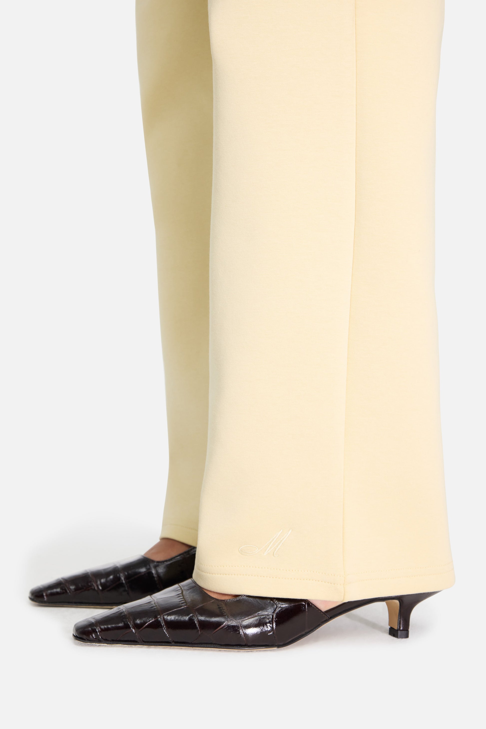 Pantalon confortable | Miel Blanc