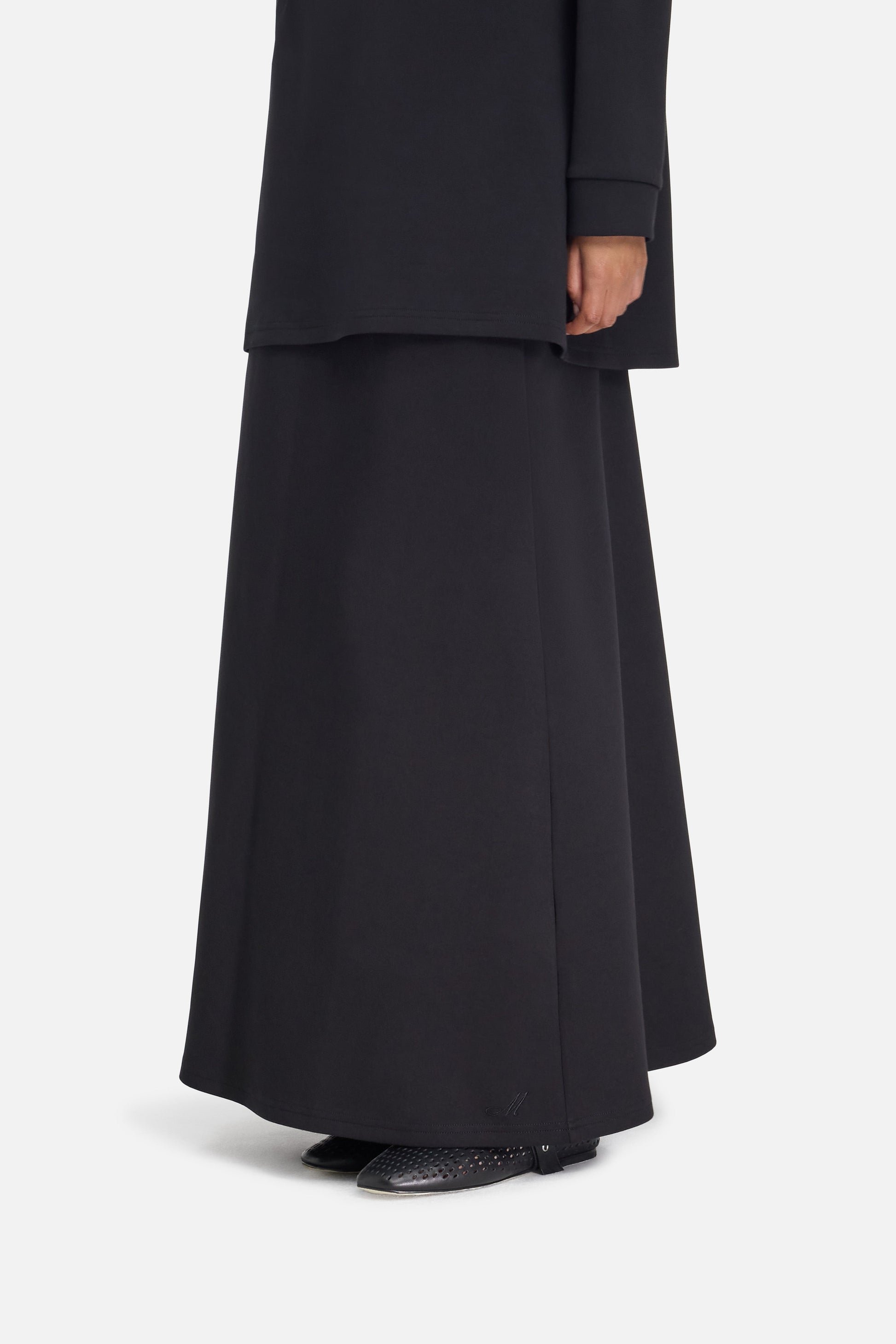 Jupe confortable | Noir