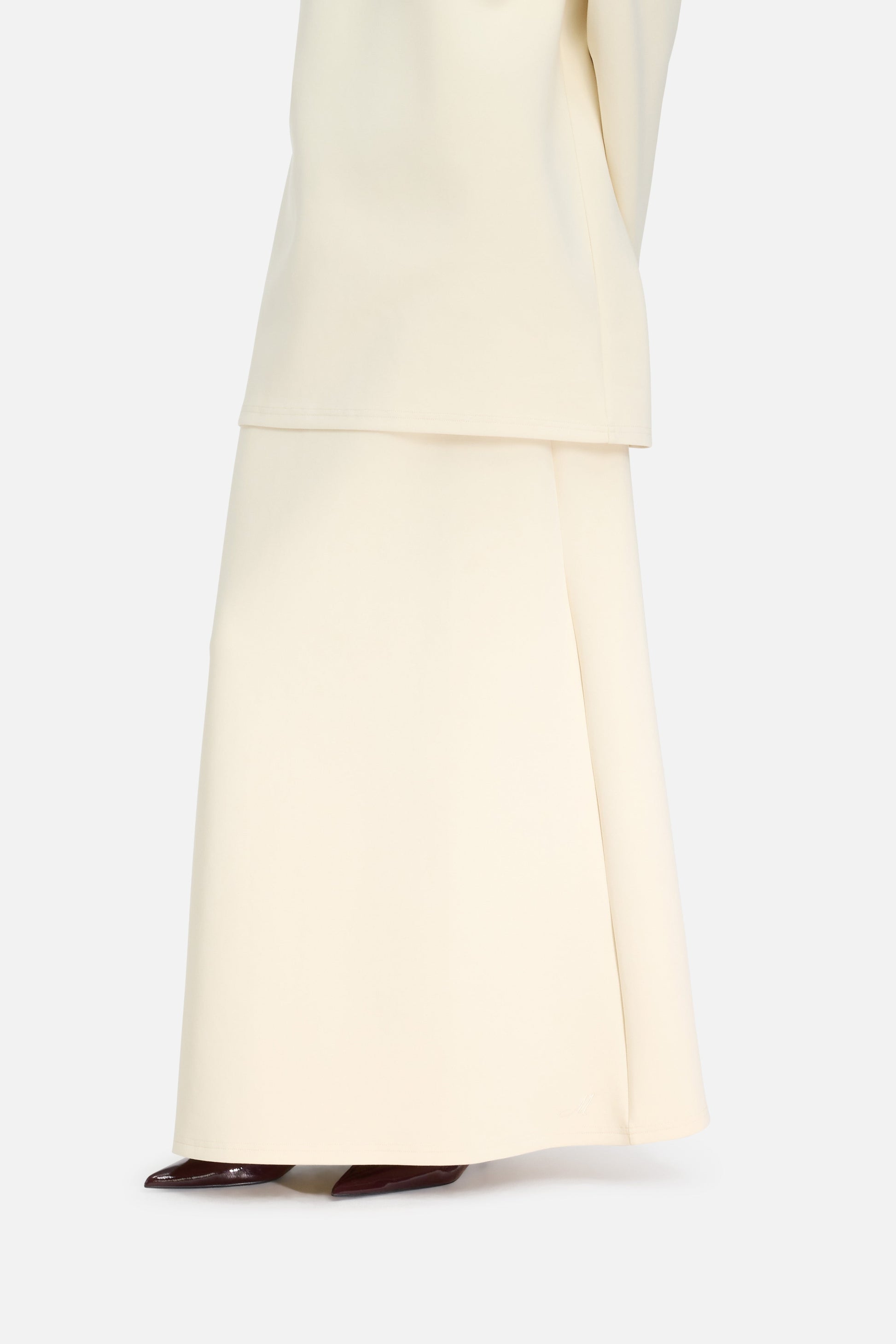 Jupe confortable | Nuage Blanc