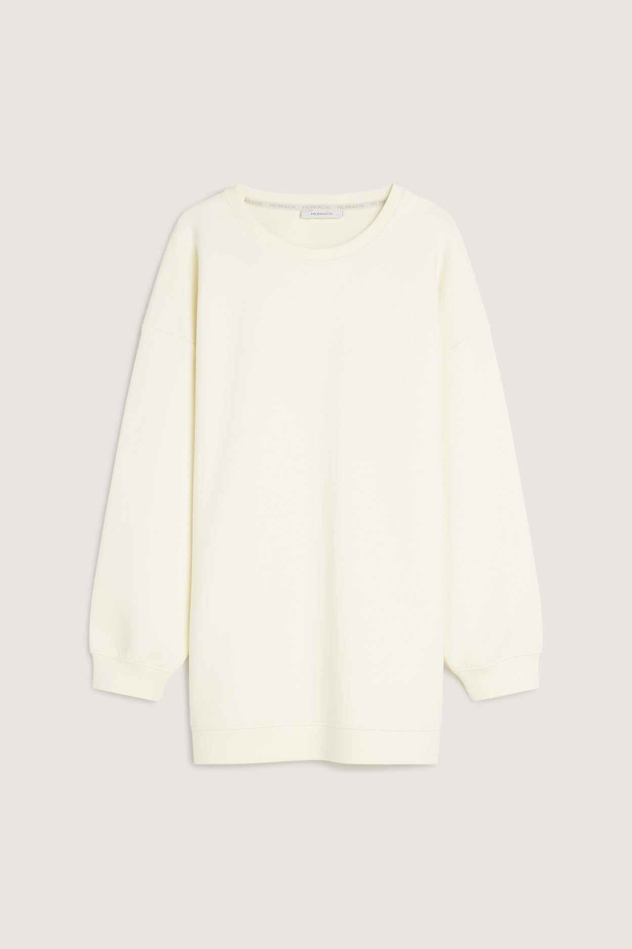 Pull confortable | Blanc cassé