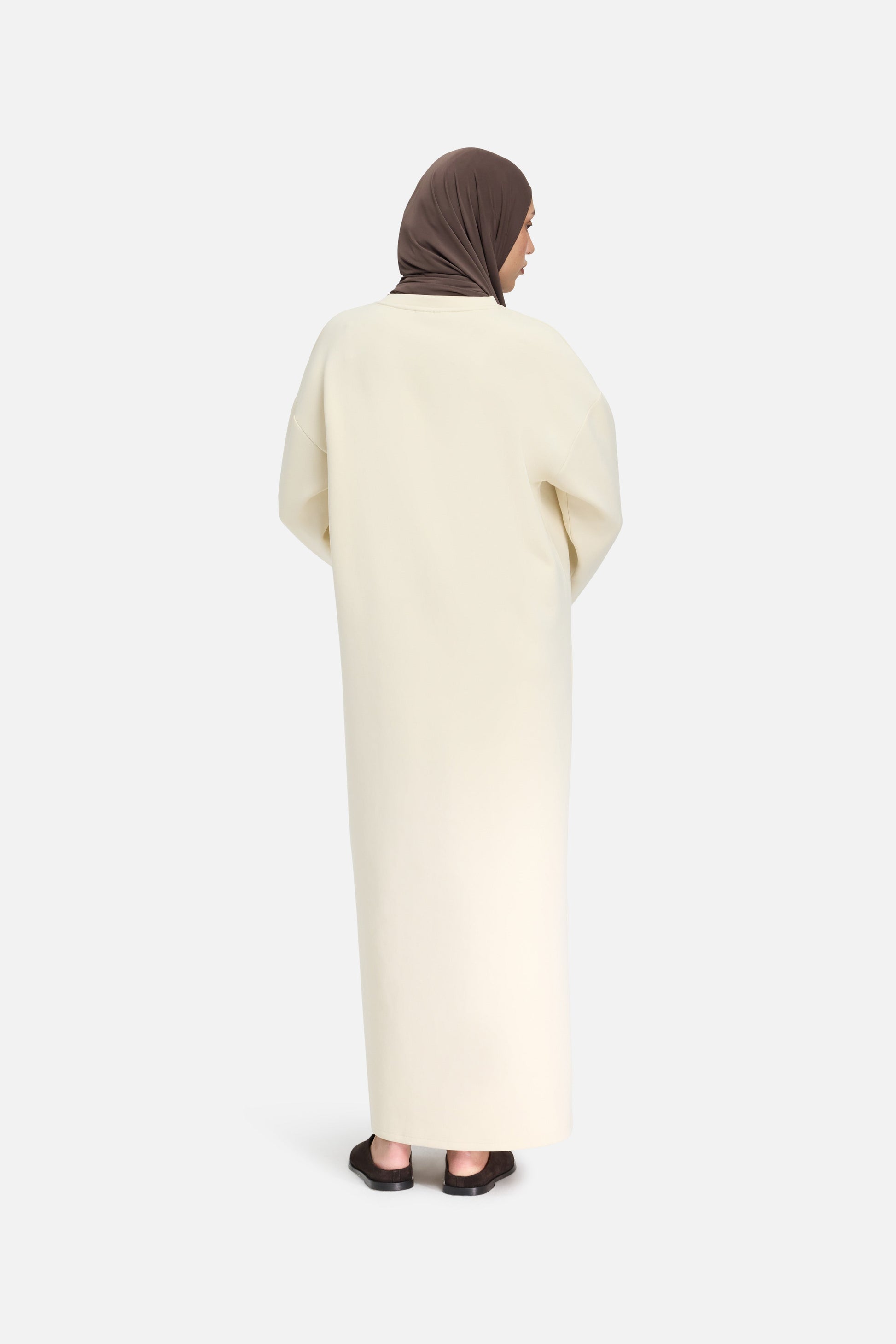 Robe pull confortable | Nuage Blanc