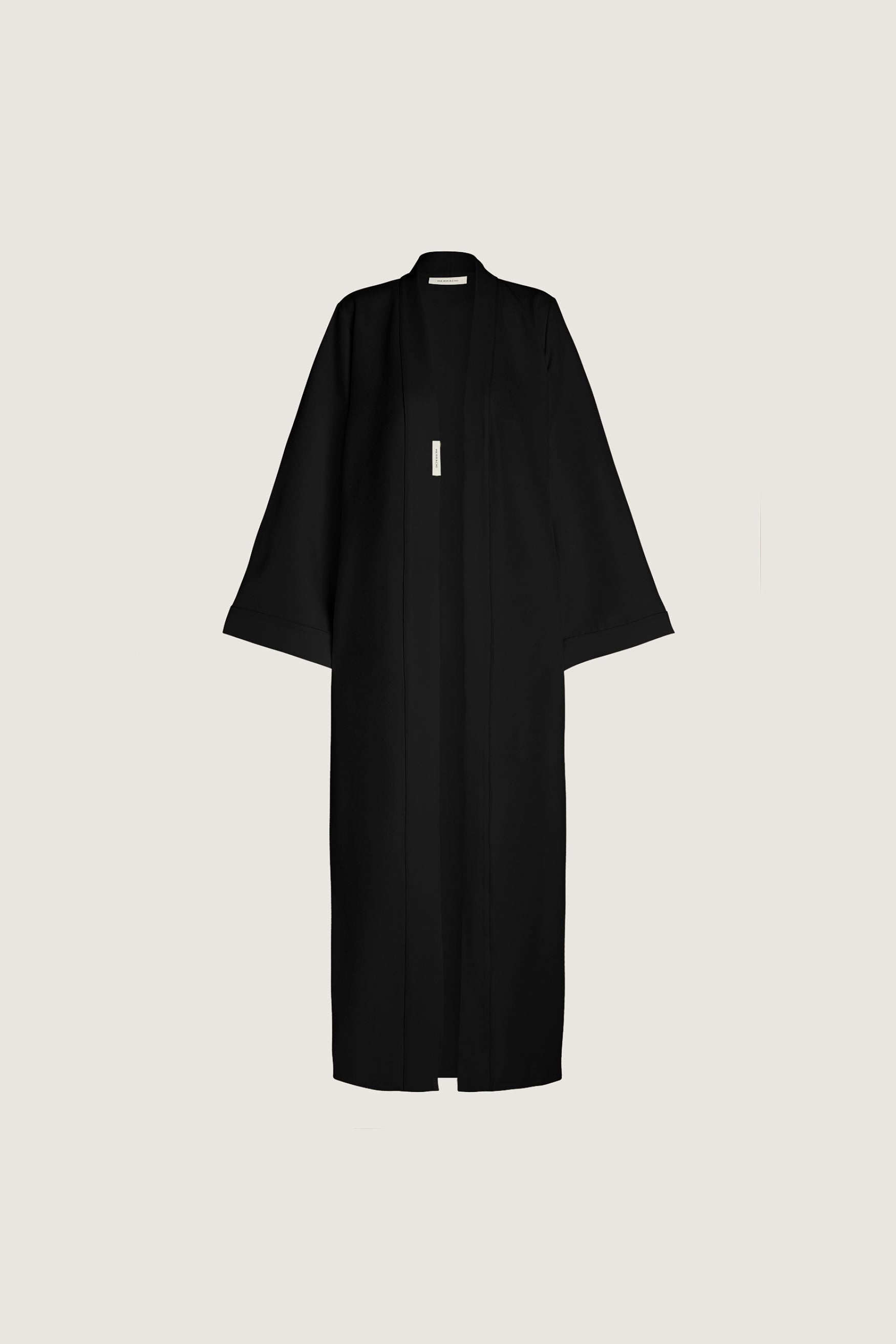 Abaya Essentielle - Régulier | Noir profond