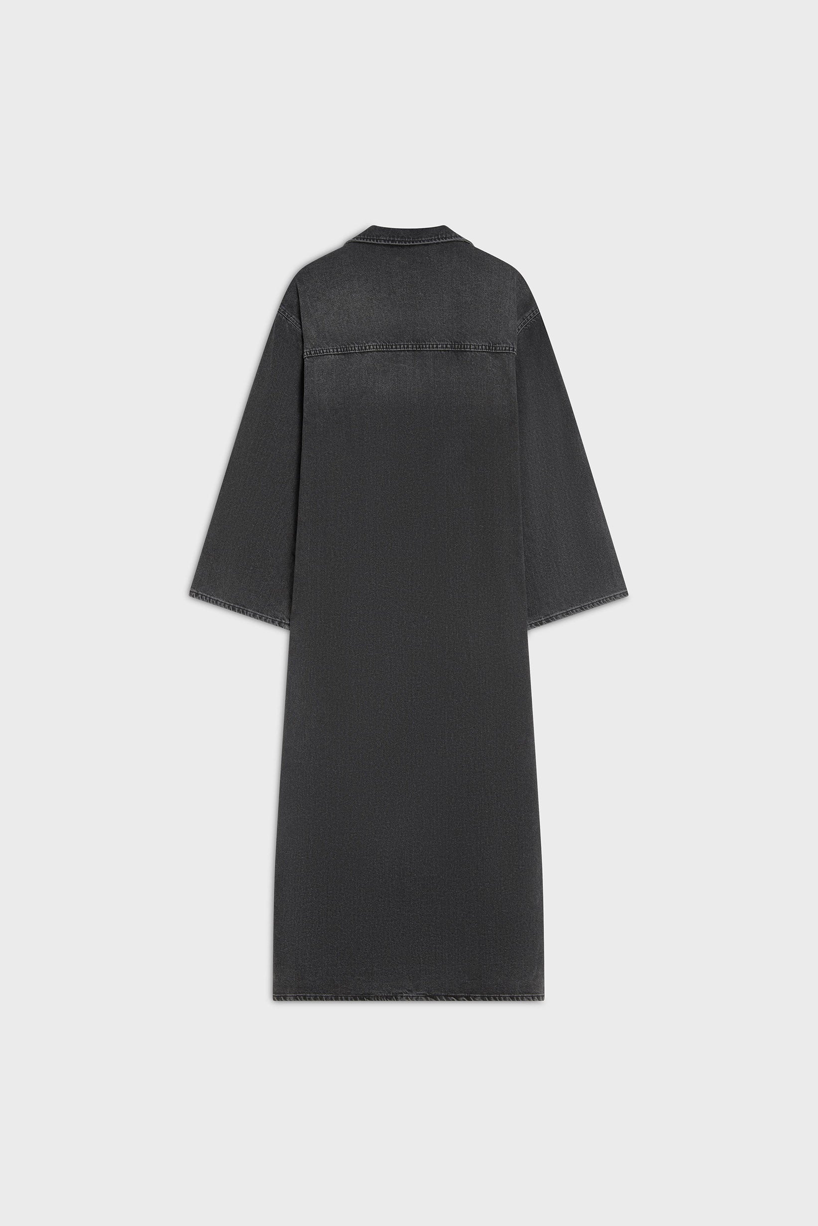 Abaya en jean | Noir délavé