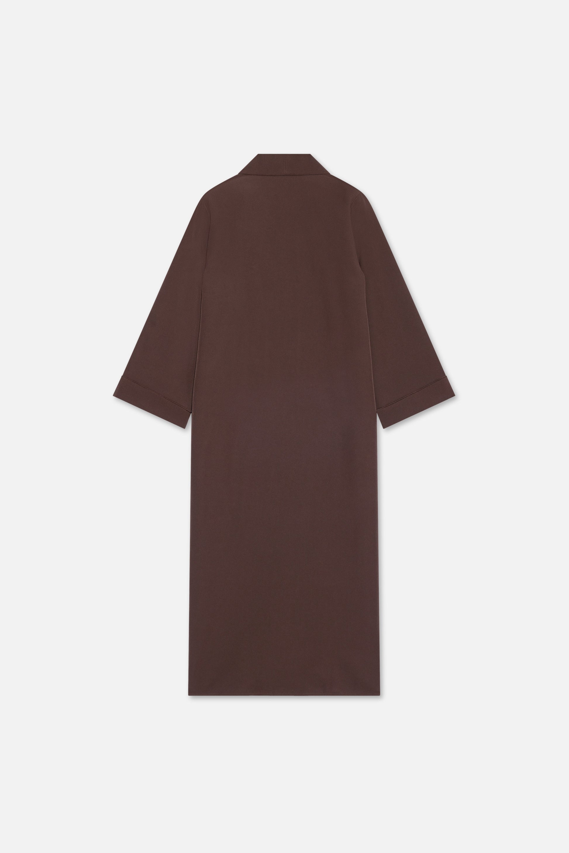 Short Abaya essentiel | Marron foncé