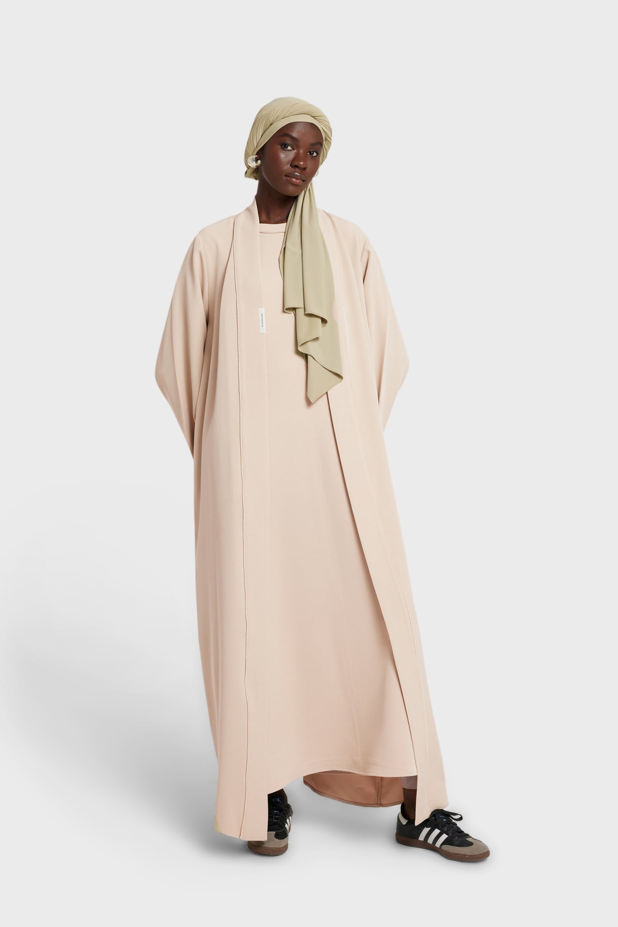 Abaya Essentielle - Courte | Vanille