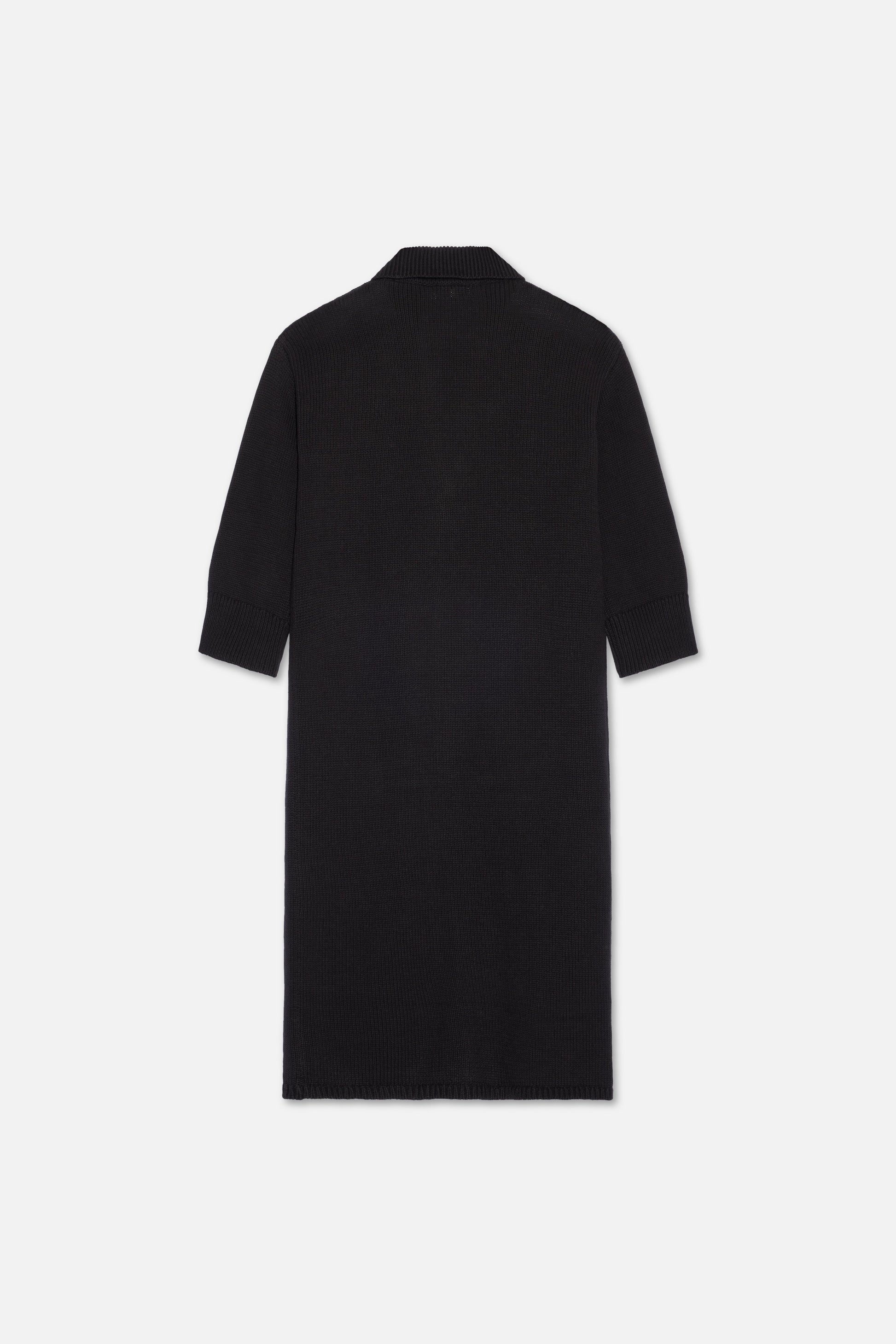 Abaya tricotée | Noir