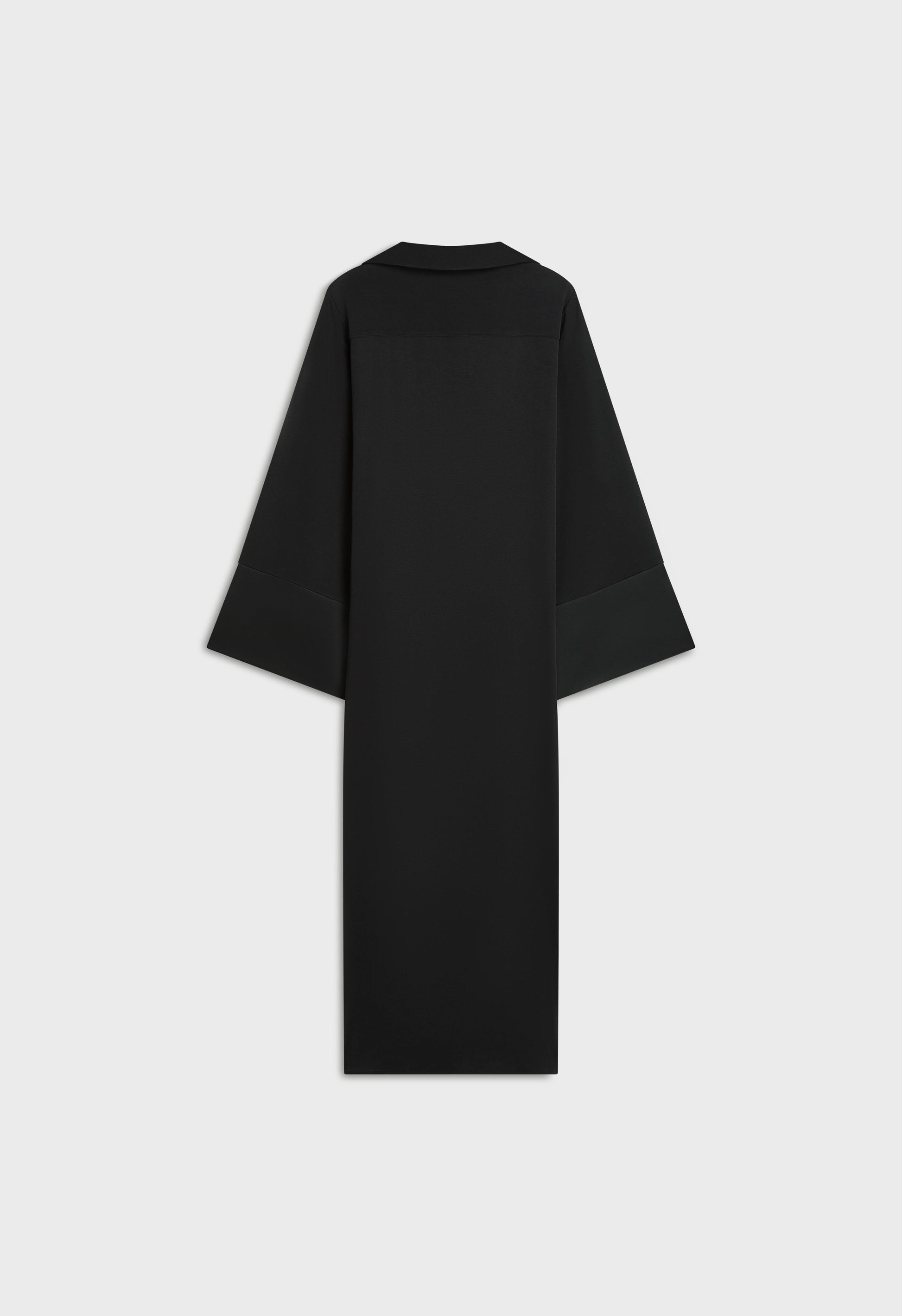 Robe Caftan Régulière | Noir