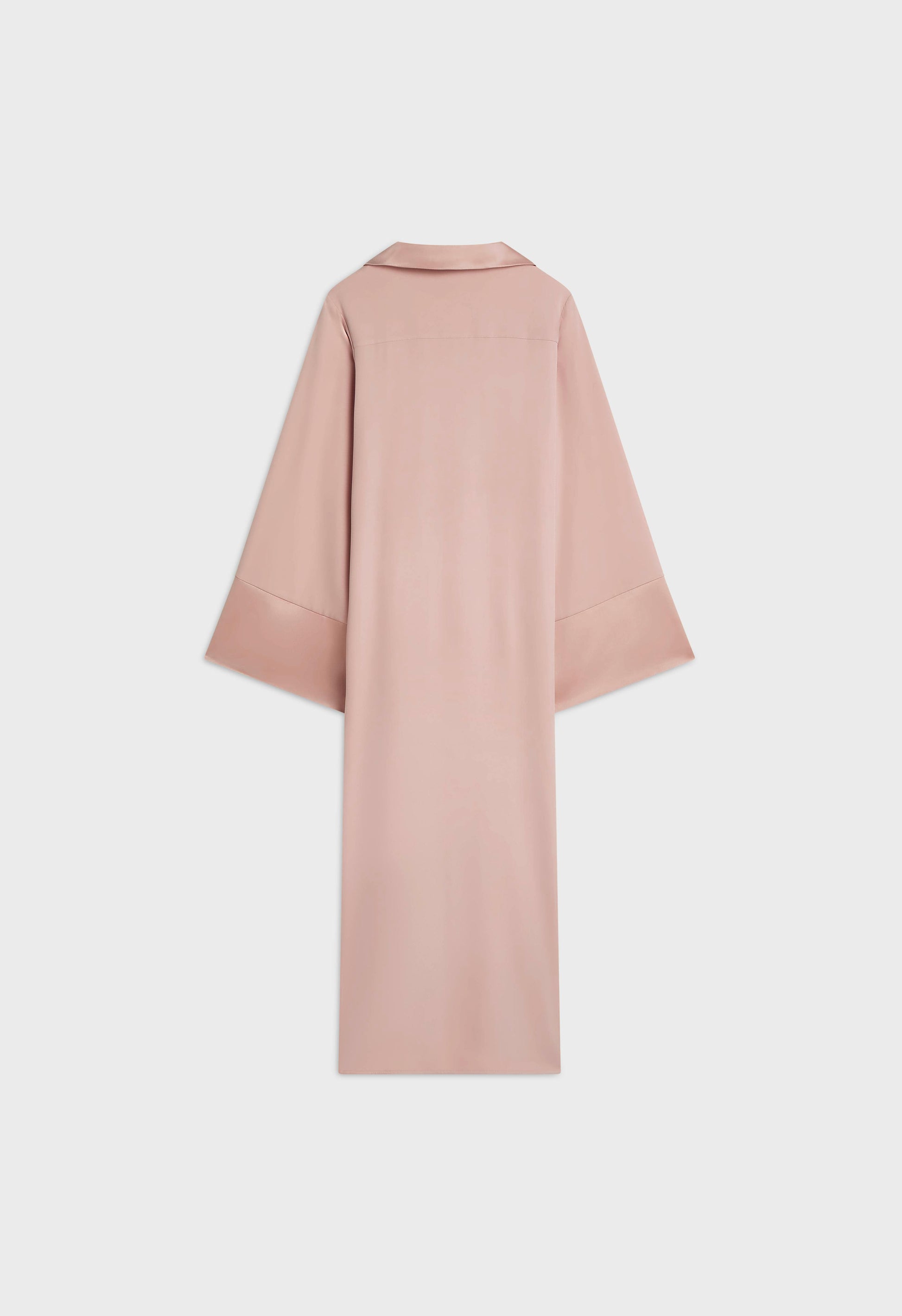 Robe caftan courte | Rose foncée