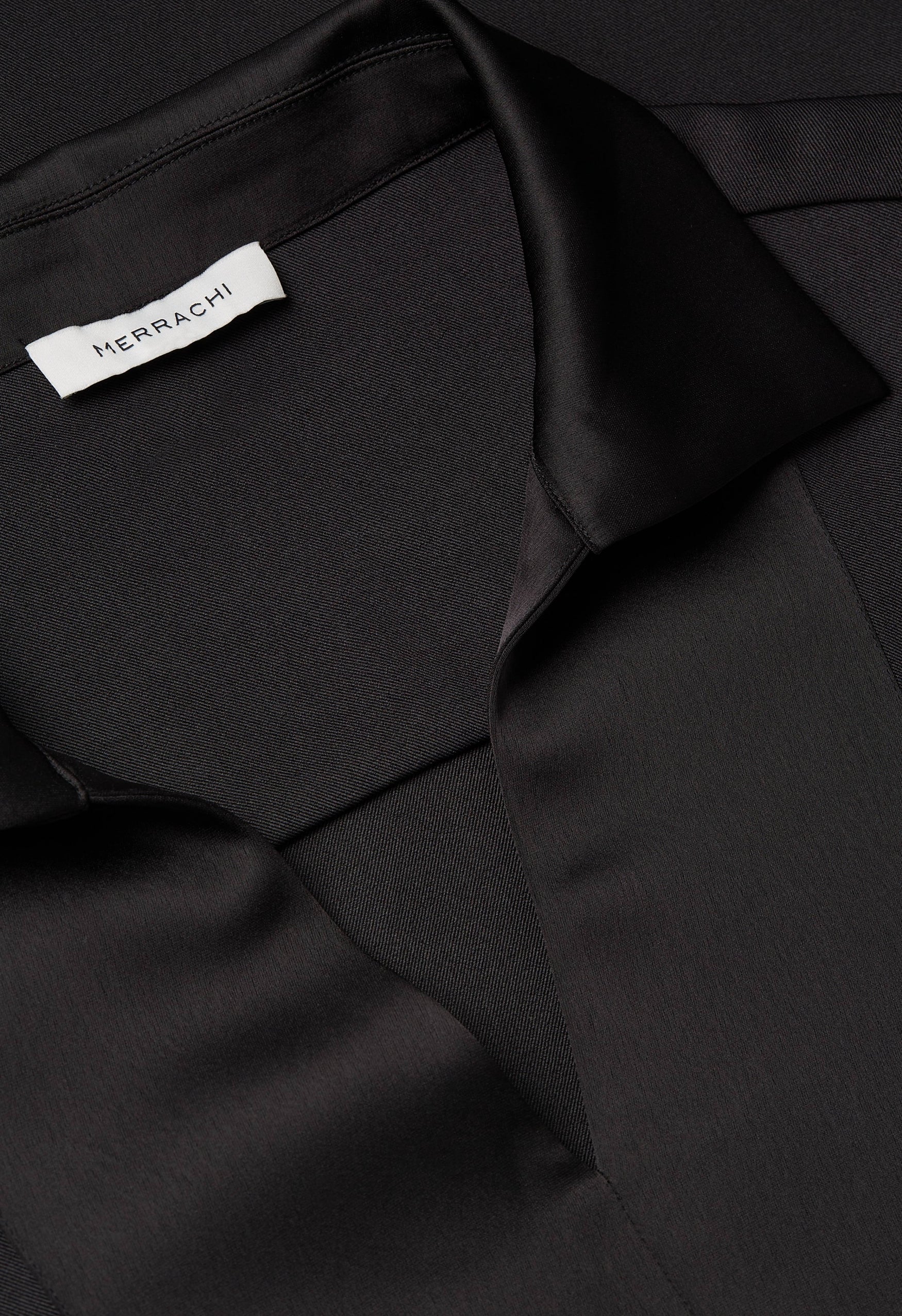 Robe Caftan Régulière | Noir