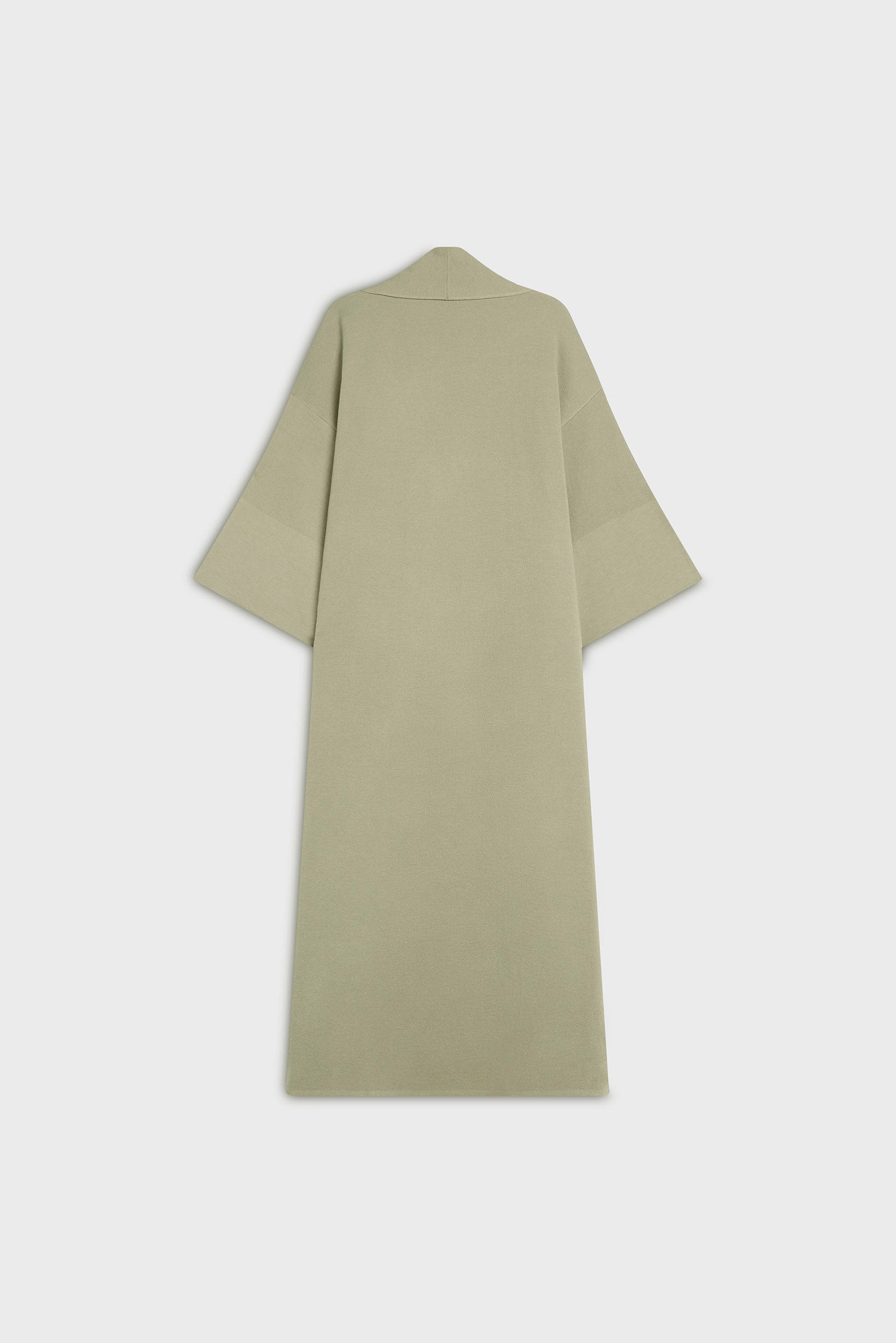 Abaya tricotée | Sauge douce