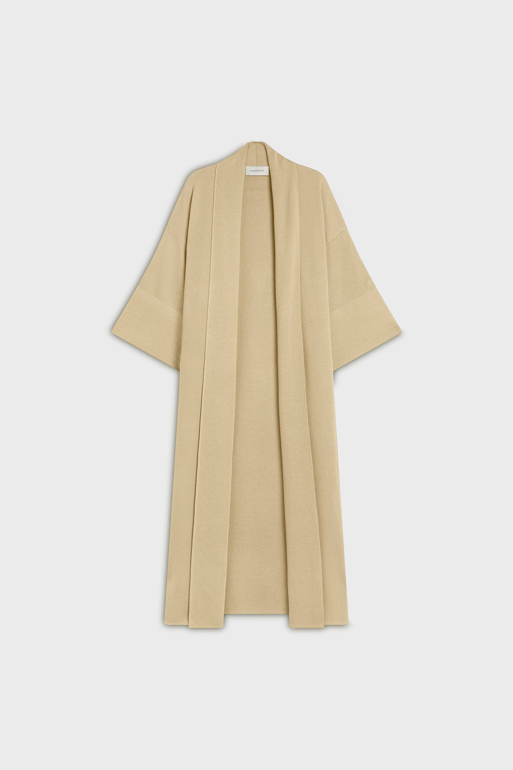 Abaya tricotée | Caramel Doux