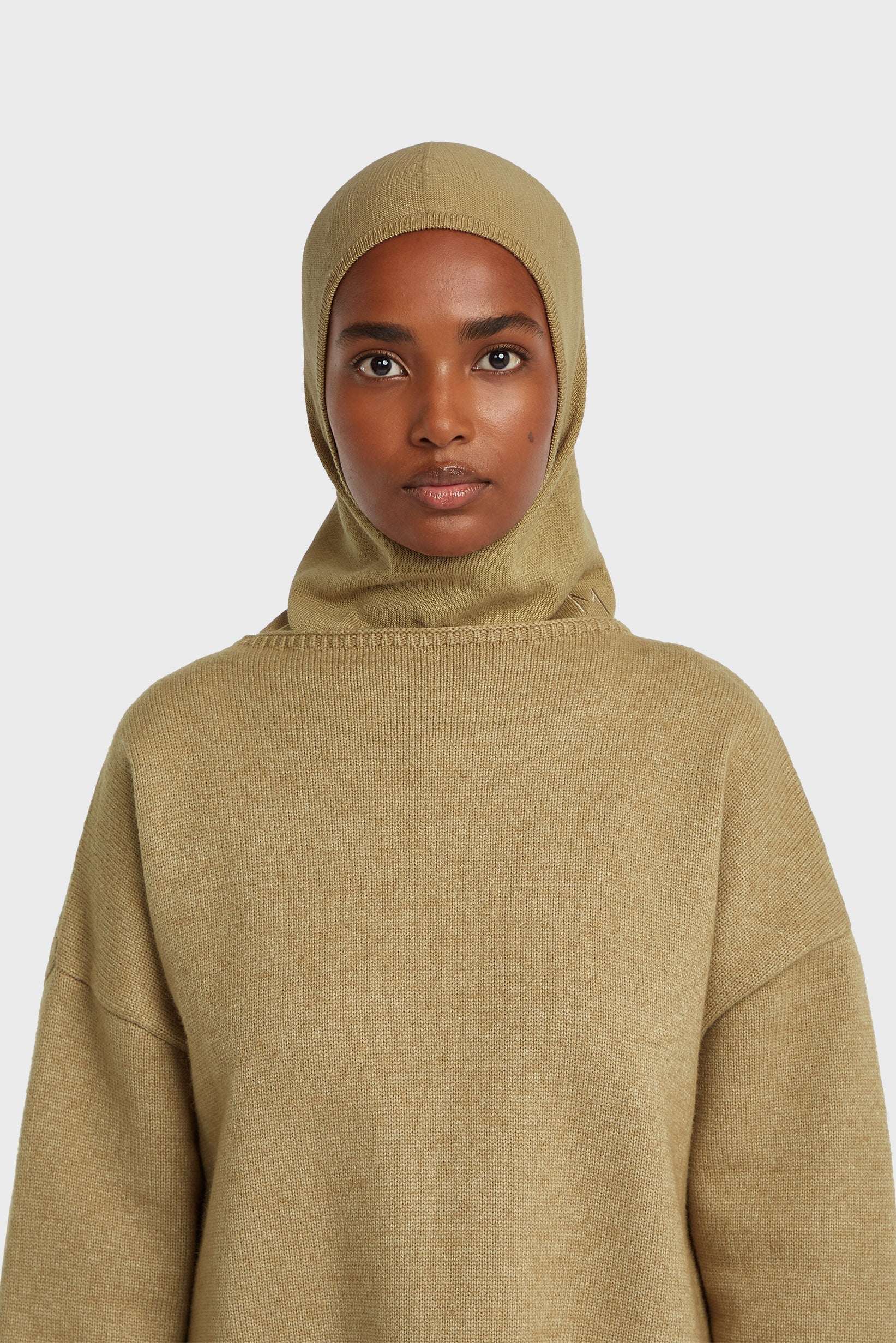 Hijab tricoté | Caramel Doux