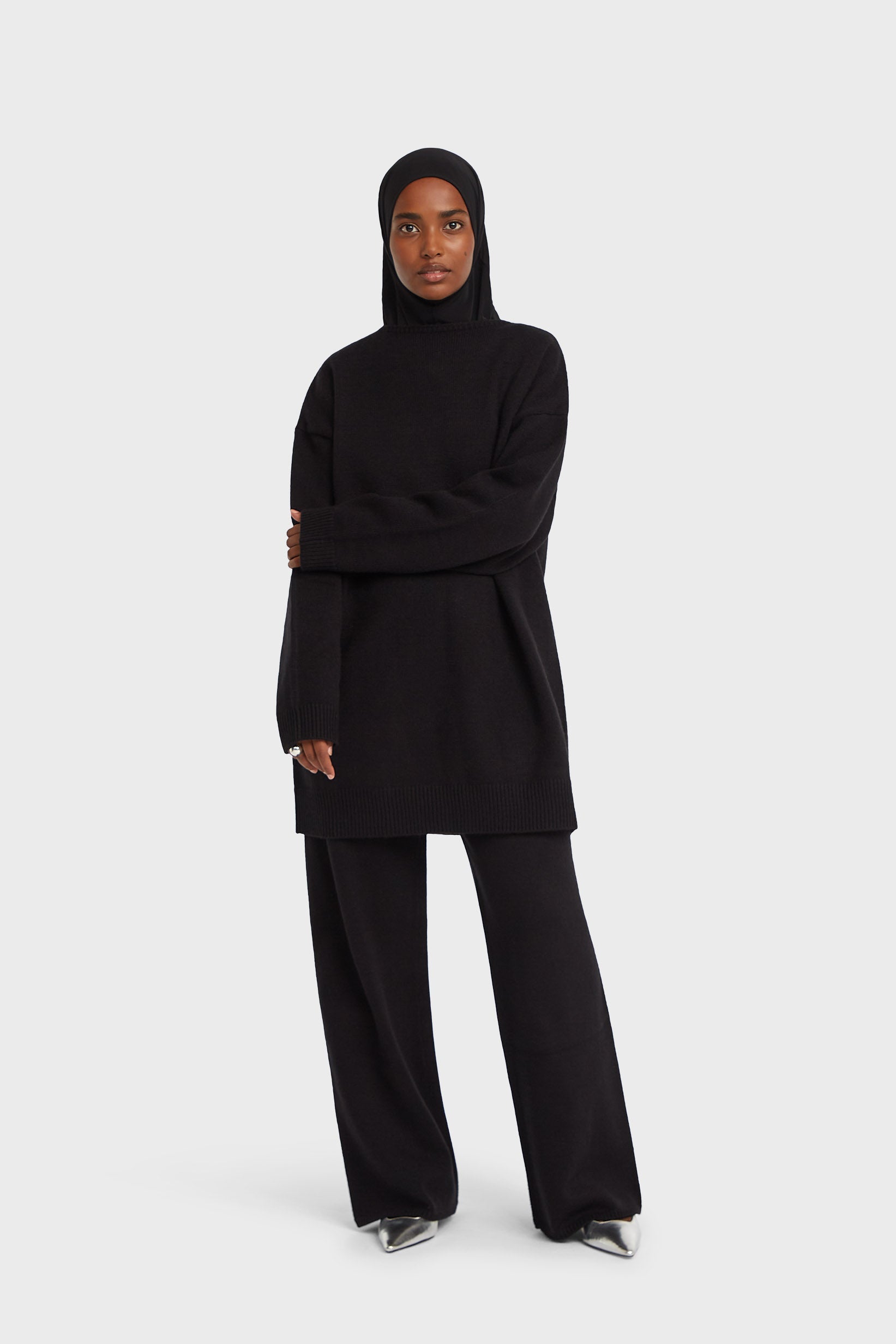 Pull tricoté | Noir