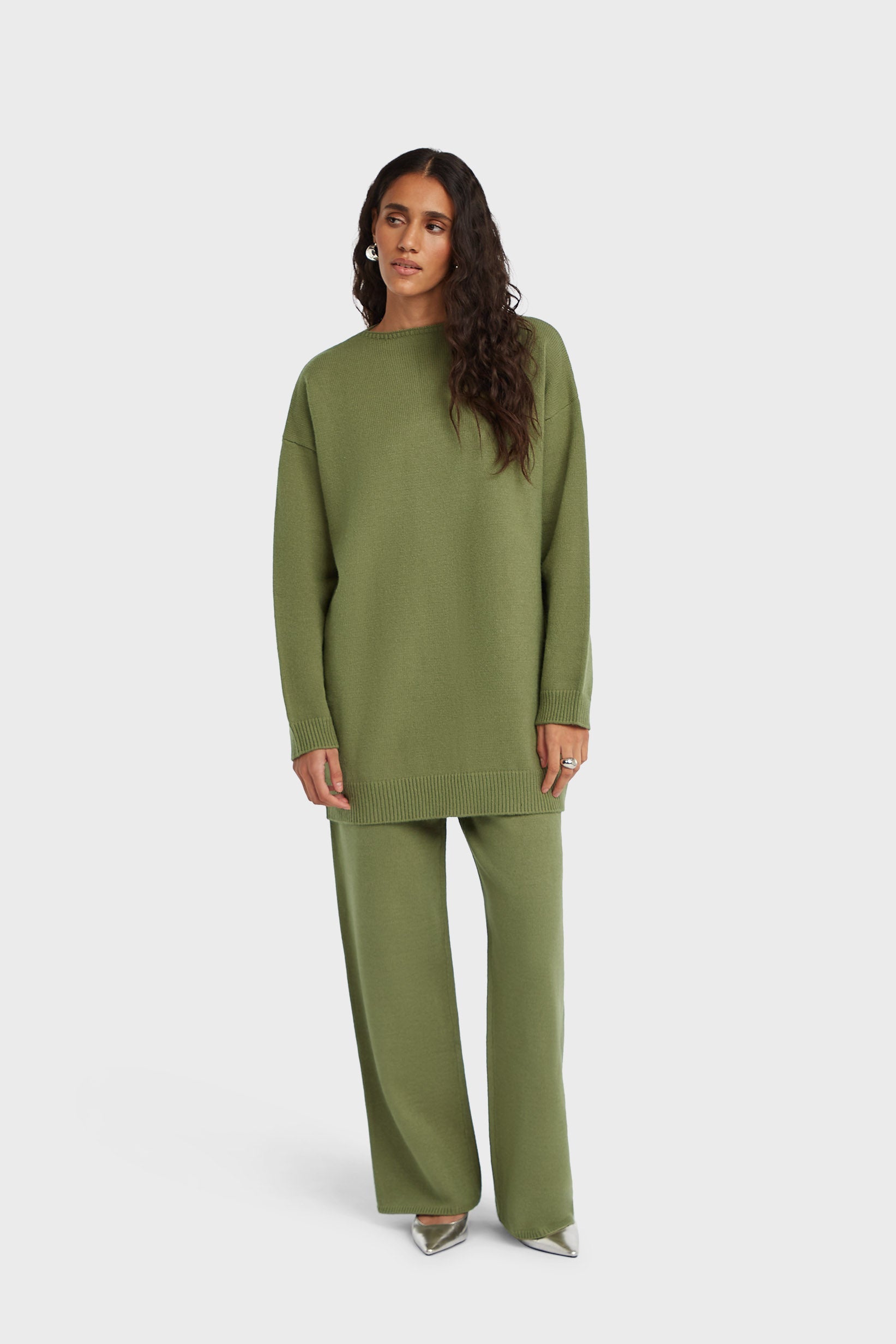 Pull tricoté | Feuille