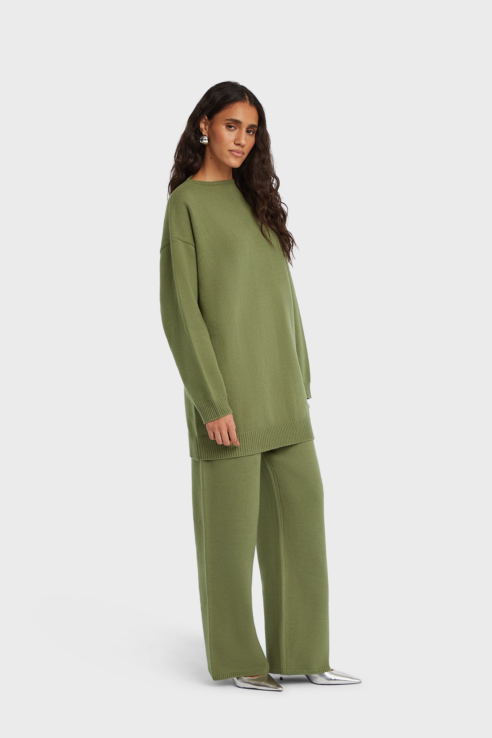 Pull tricoté | Feuille