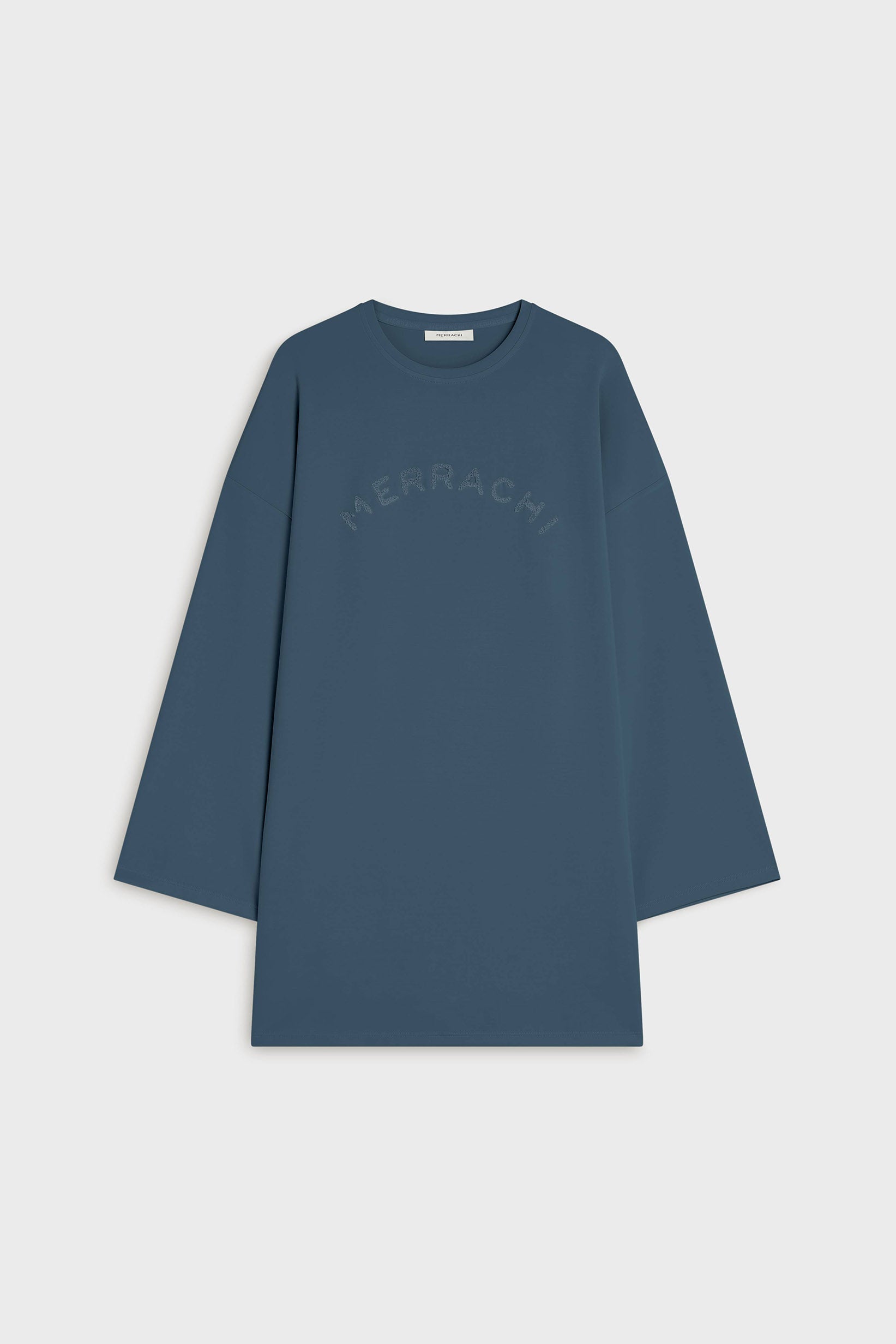 Haut à manches longues | Saphir bleu