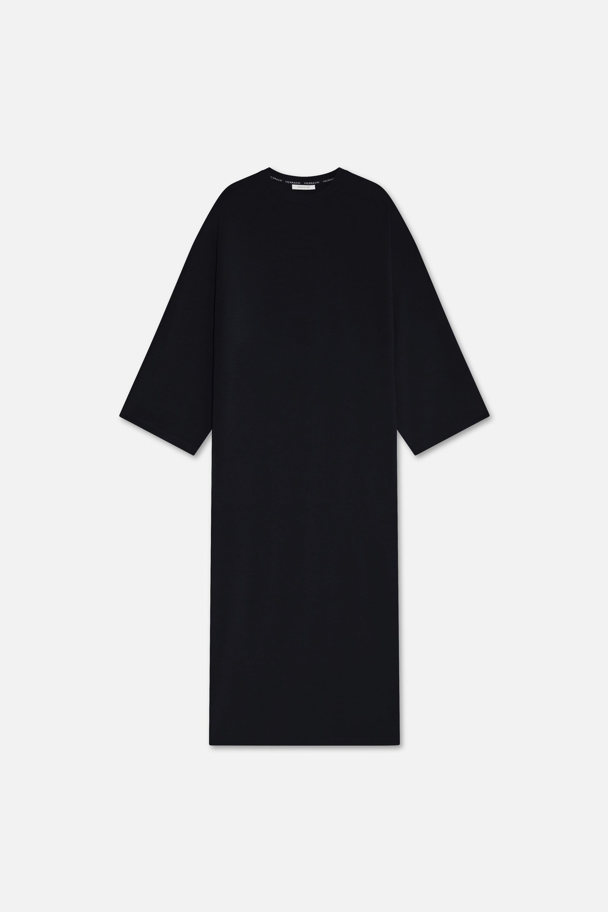 Robe en jersey modal | Noir