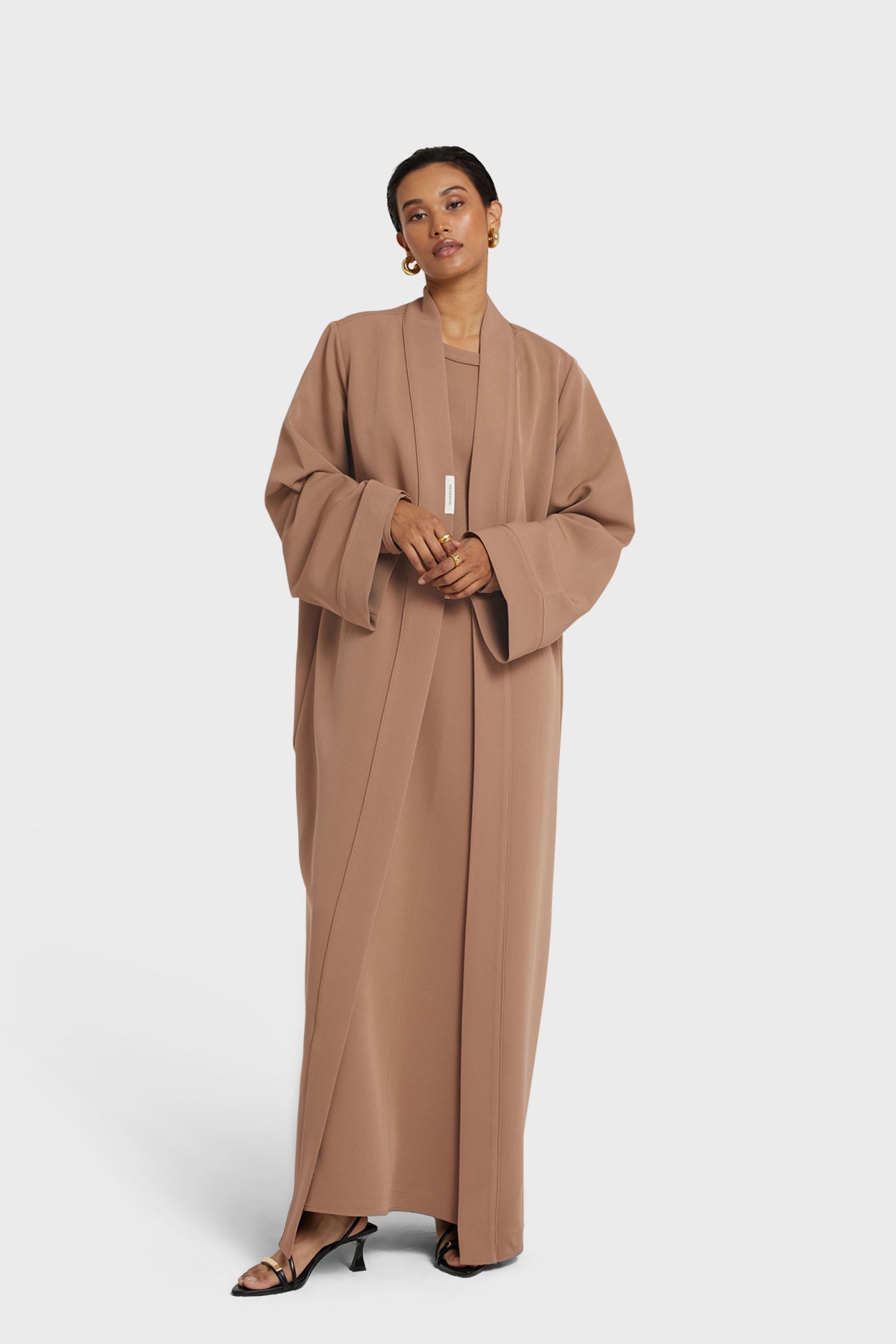 Abaya Essentielle - Courte | Moka