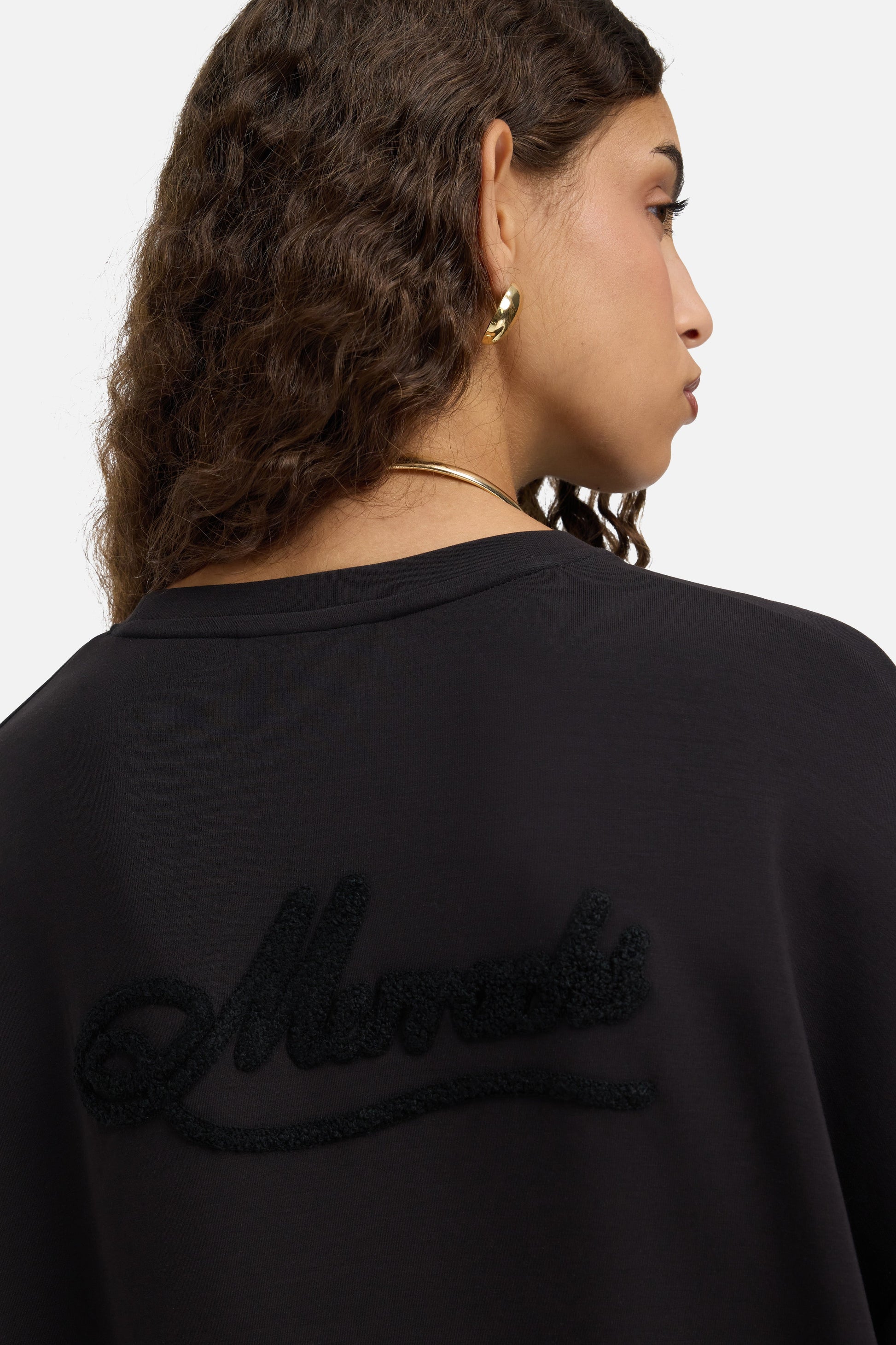 Robe en jersey modal | Noir