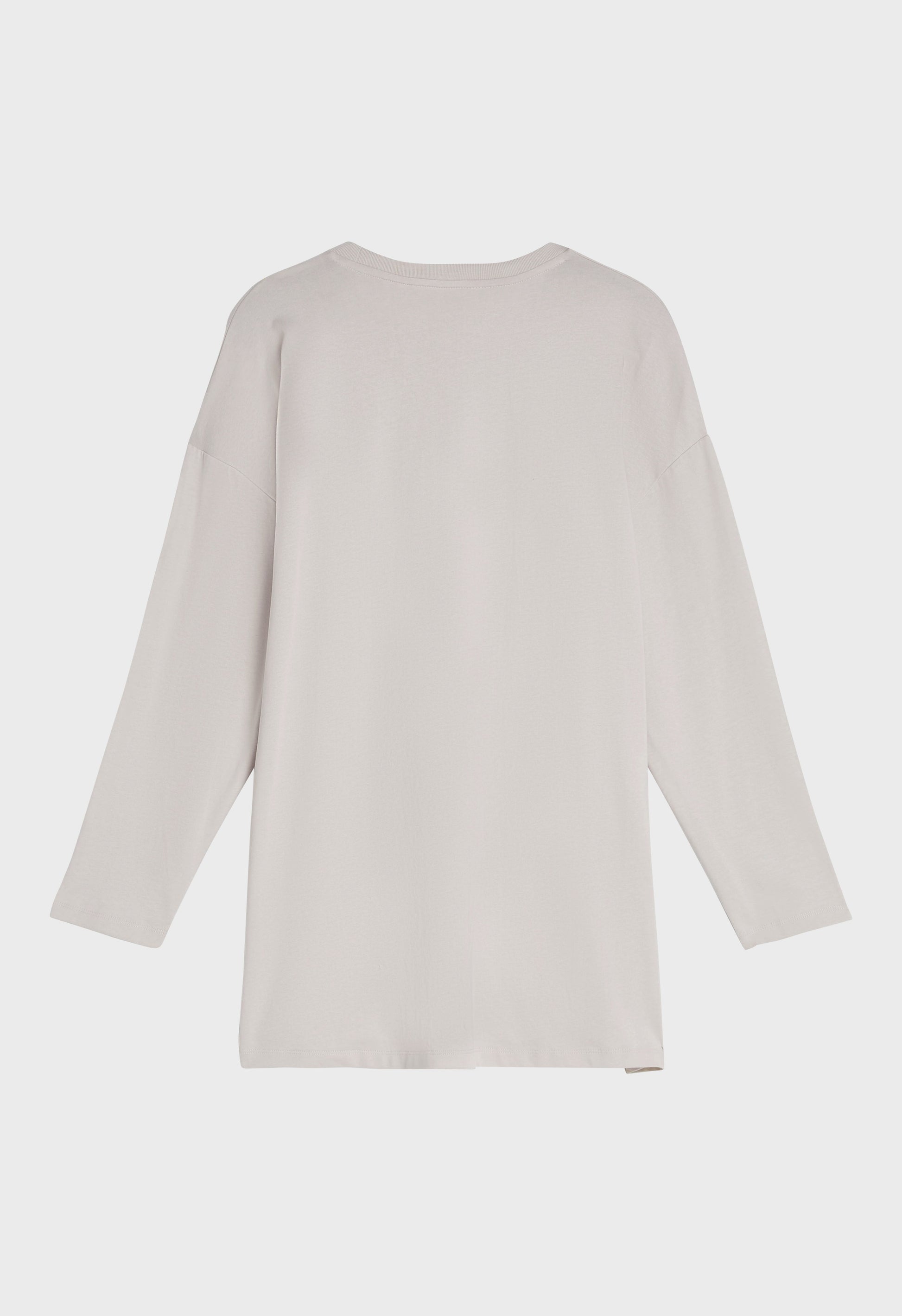 Tee-shirt en coton | Gris Lune