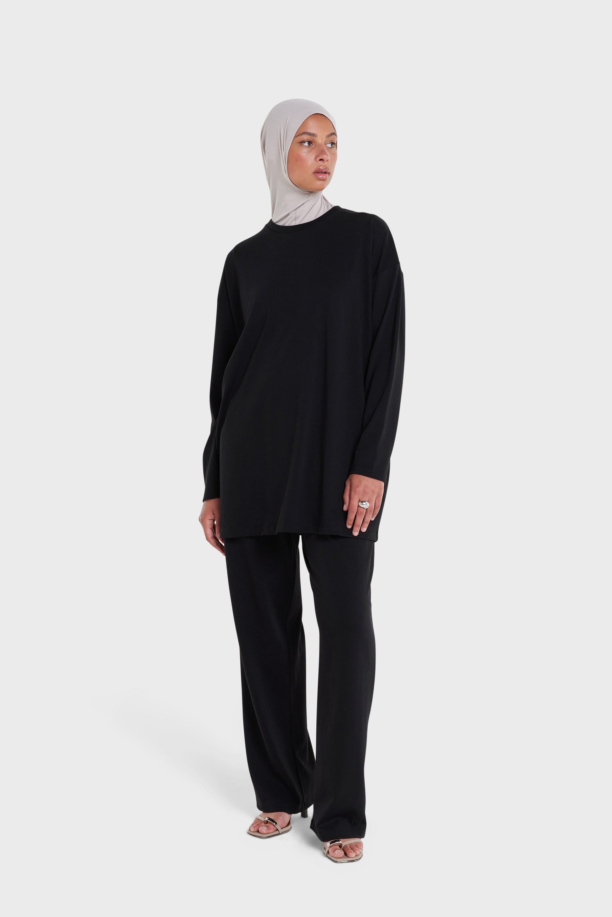 Tee-shirt en coton | Noir