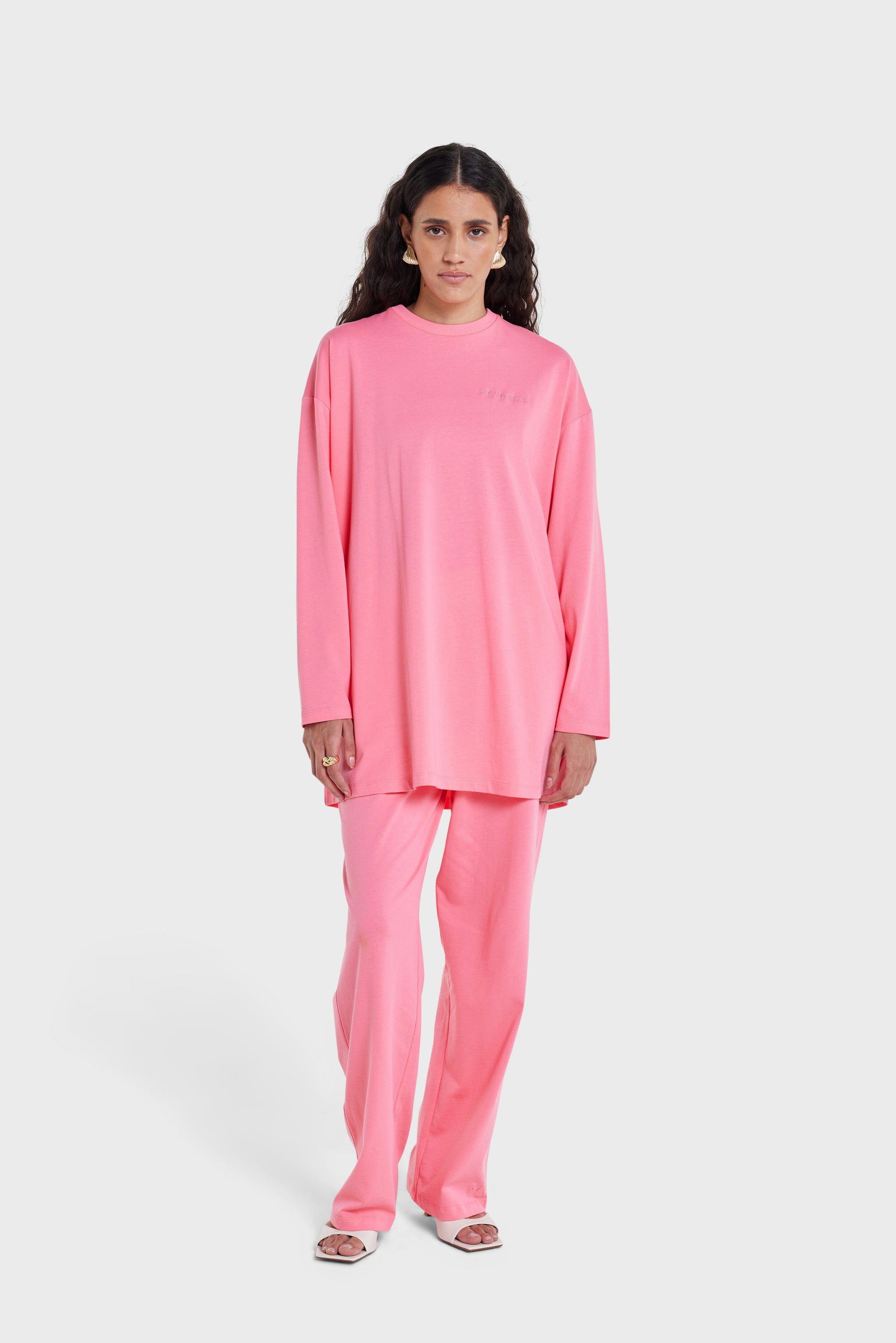 Tee-shirt en coton | Rose