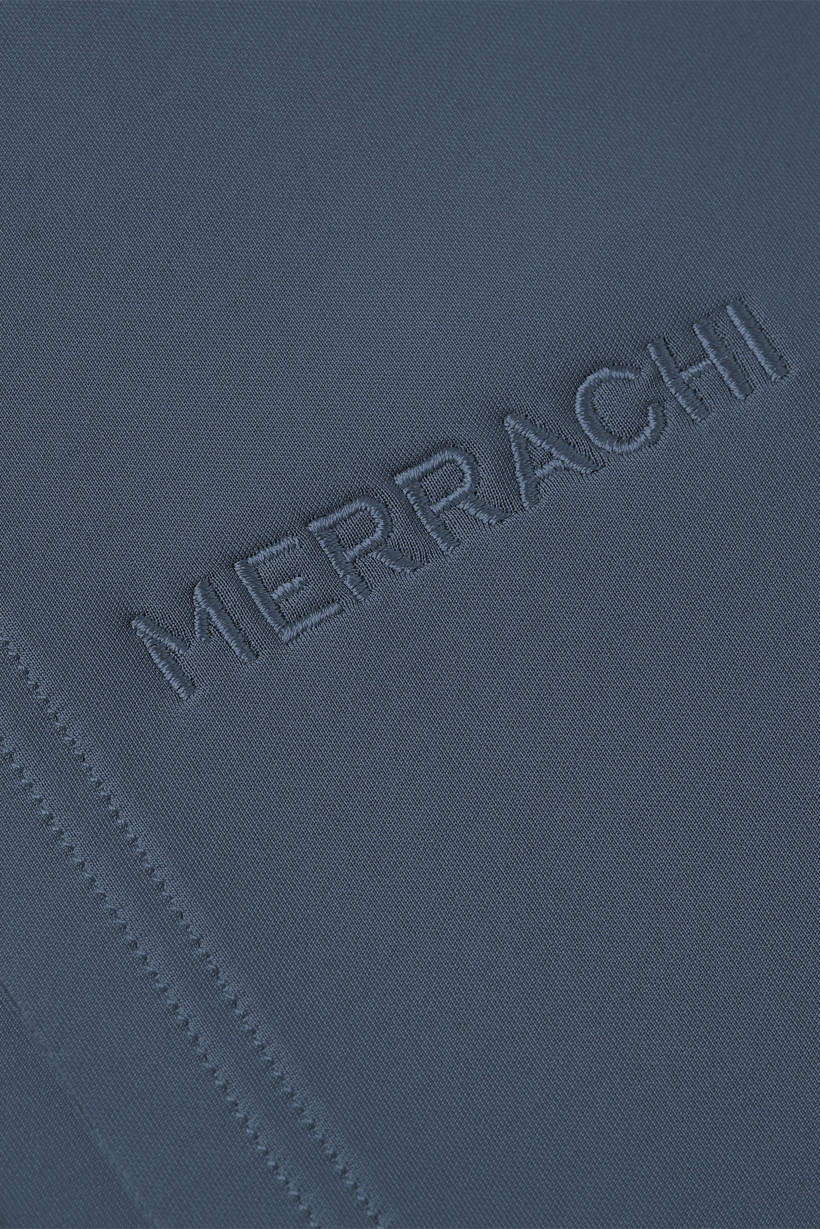 Abaya en néoprène | Indigo poussiéreux