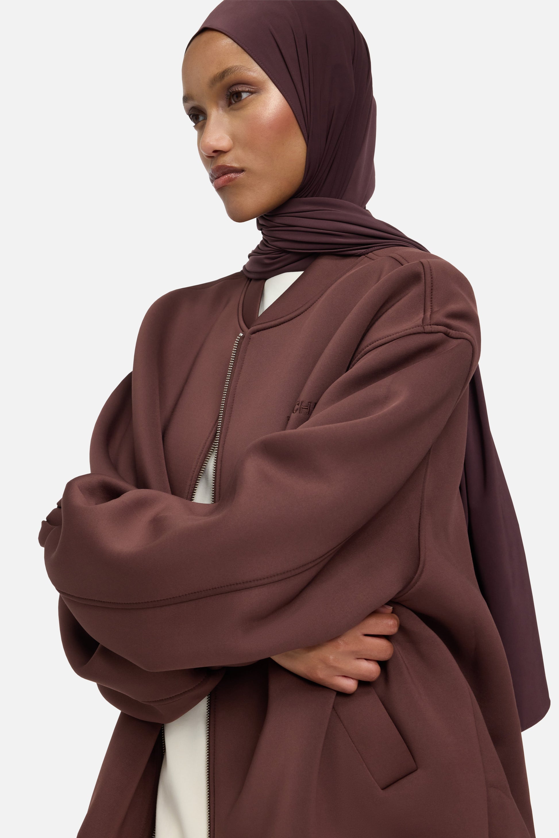 Bombardier en néoprène | Cerise noire