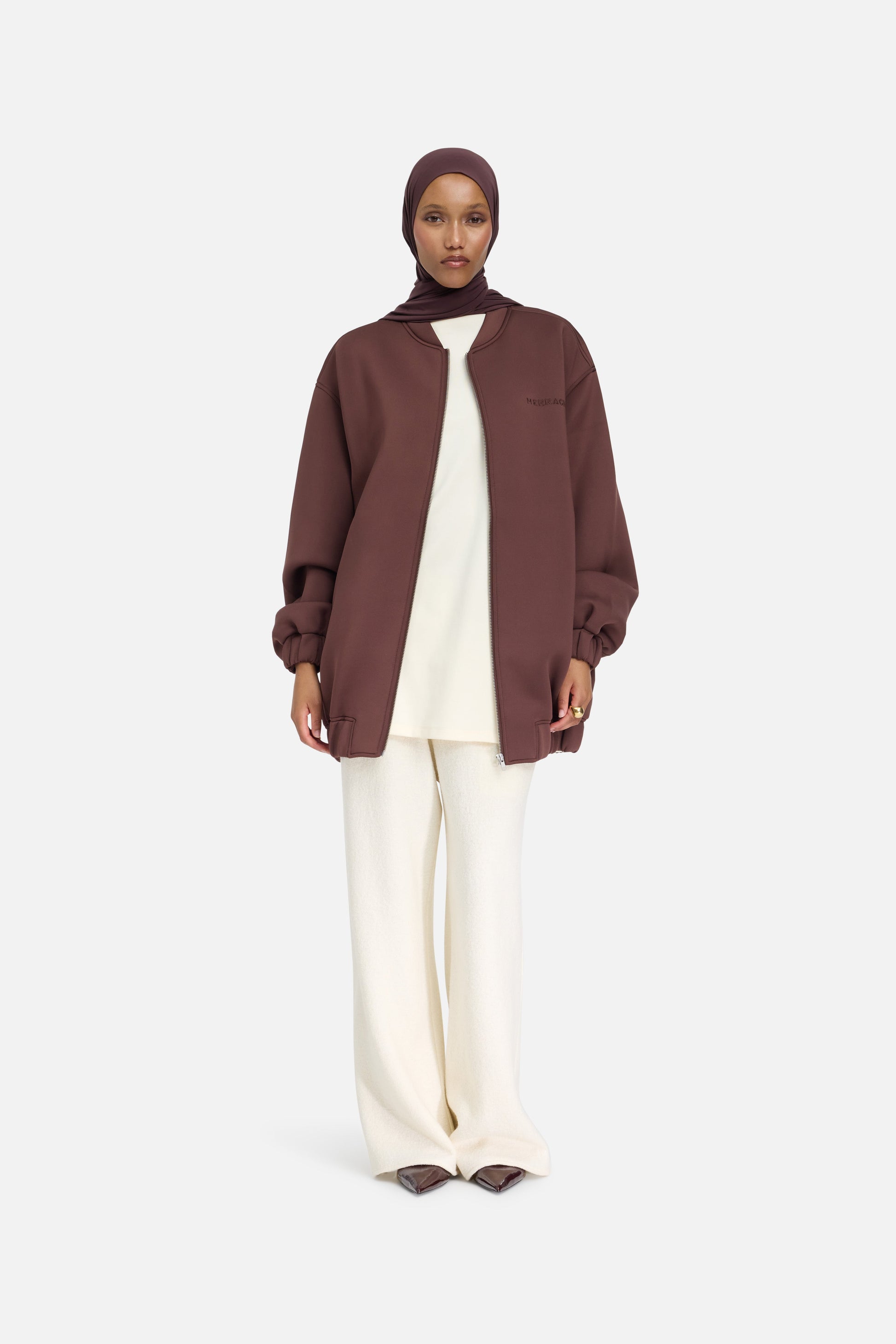 Bombardier en néoprène | Cerise noire