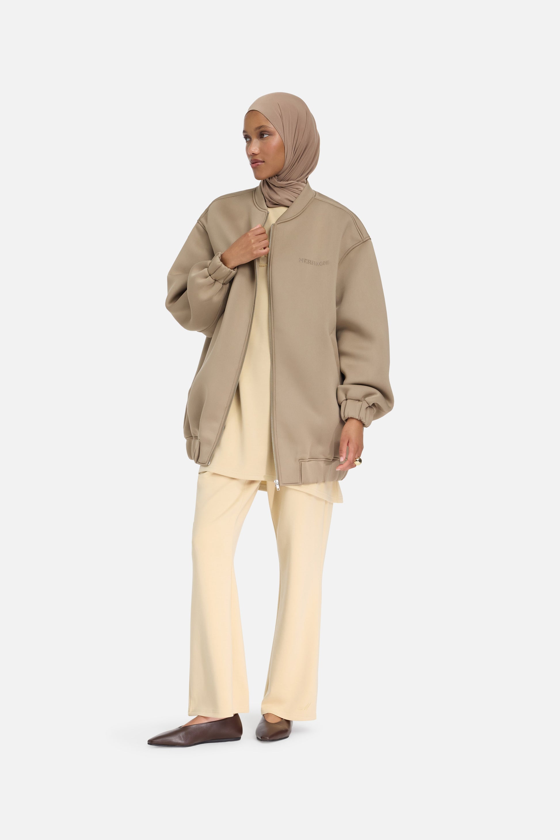 Bombardier en néoprène | Kaki